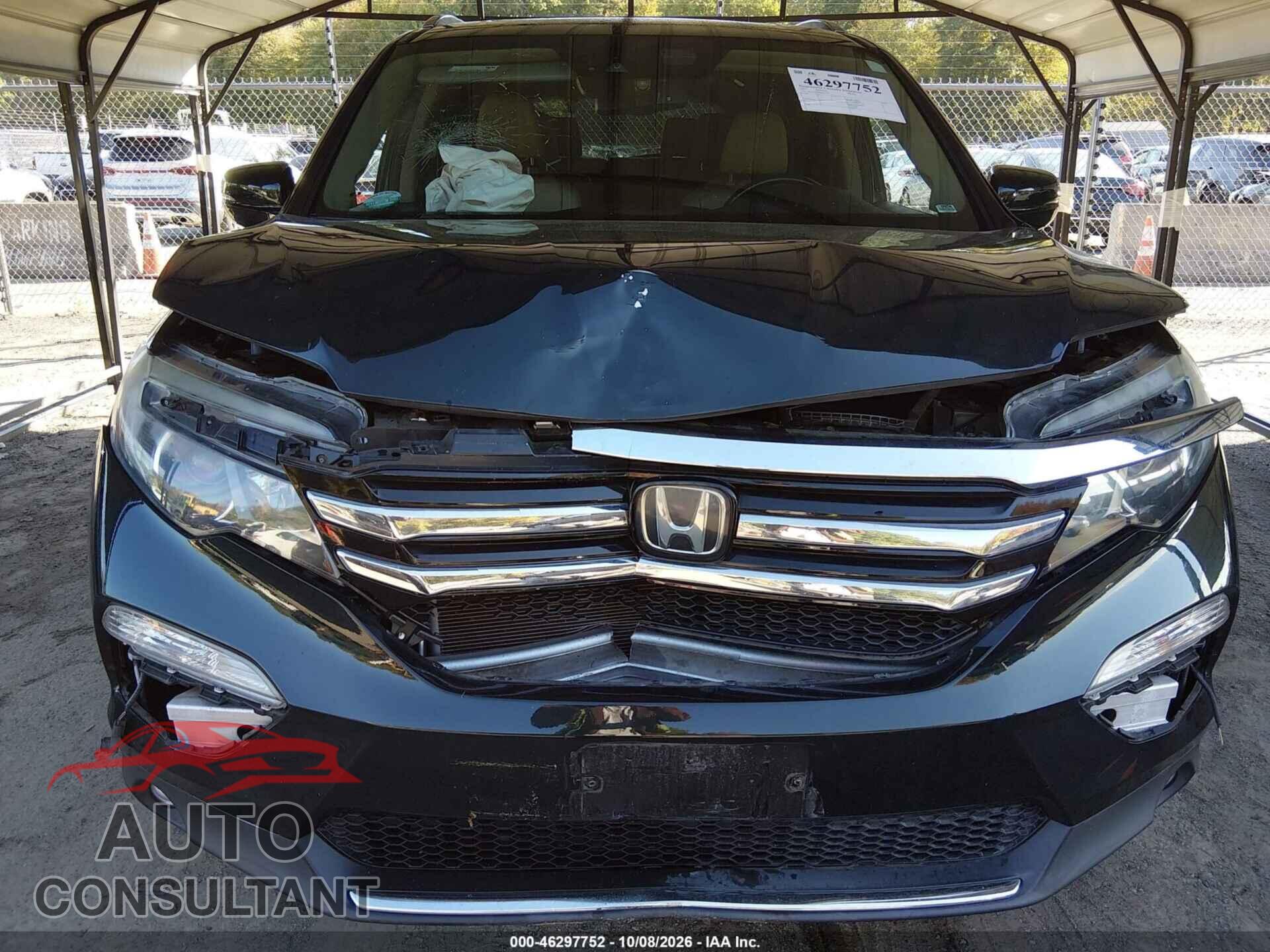 HONDA PILOT 2017 - 5FNYF6H00HB014101