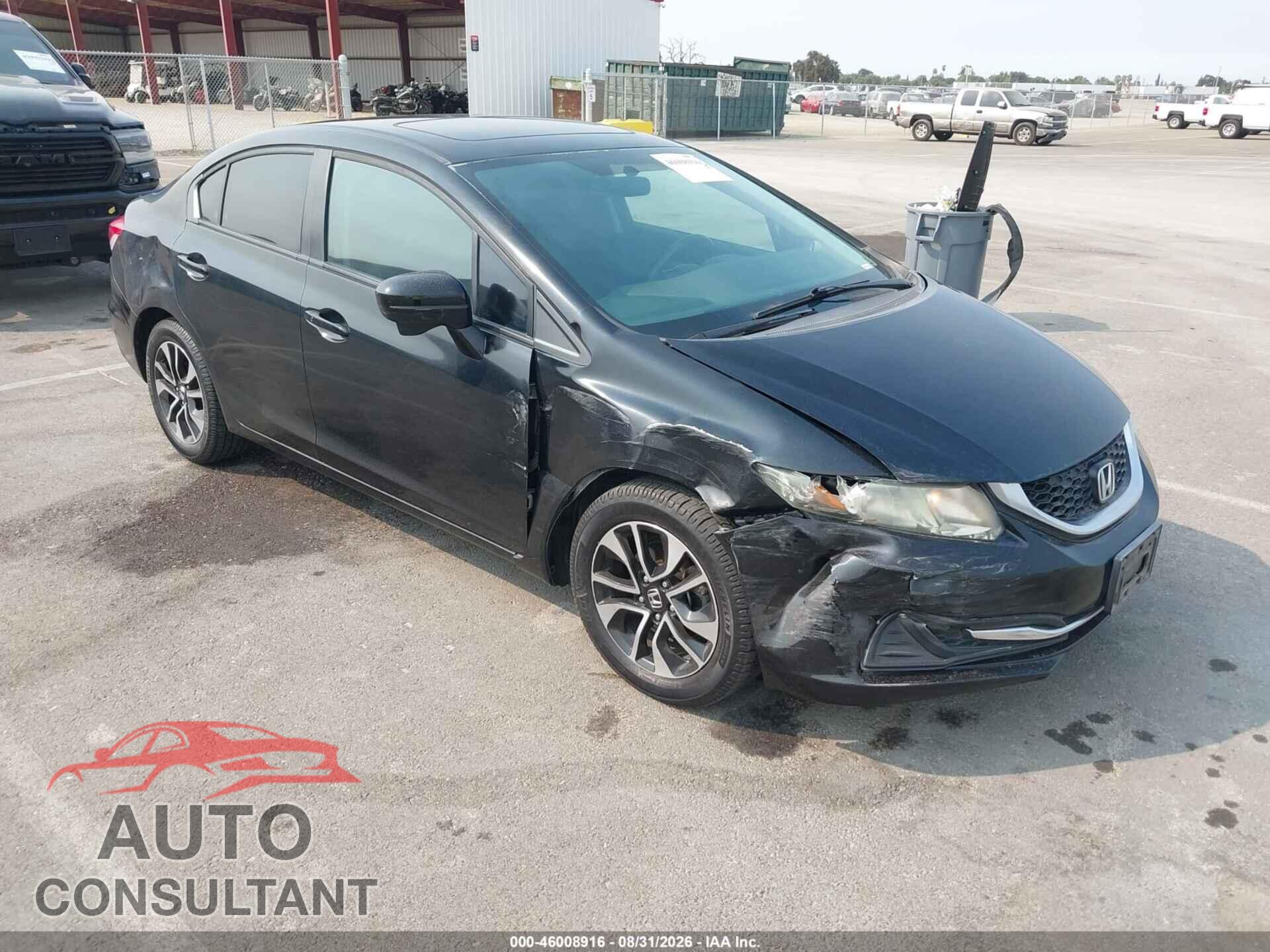 HONDA CIVIC 2014 - 19XFB2F81EE260077