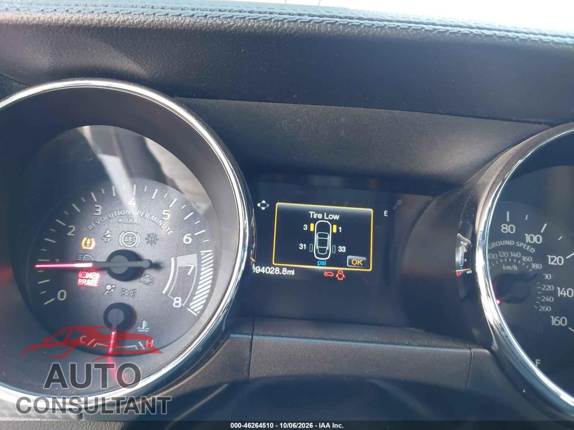 FORD MUSTANG 2017 - 1FA6P8CF5H5308189
