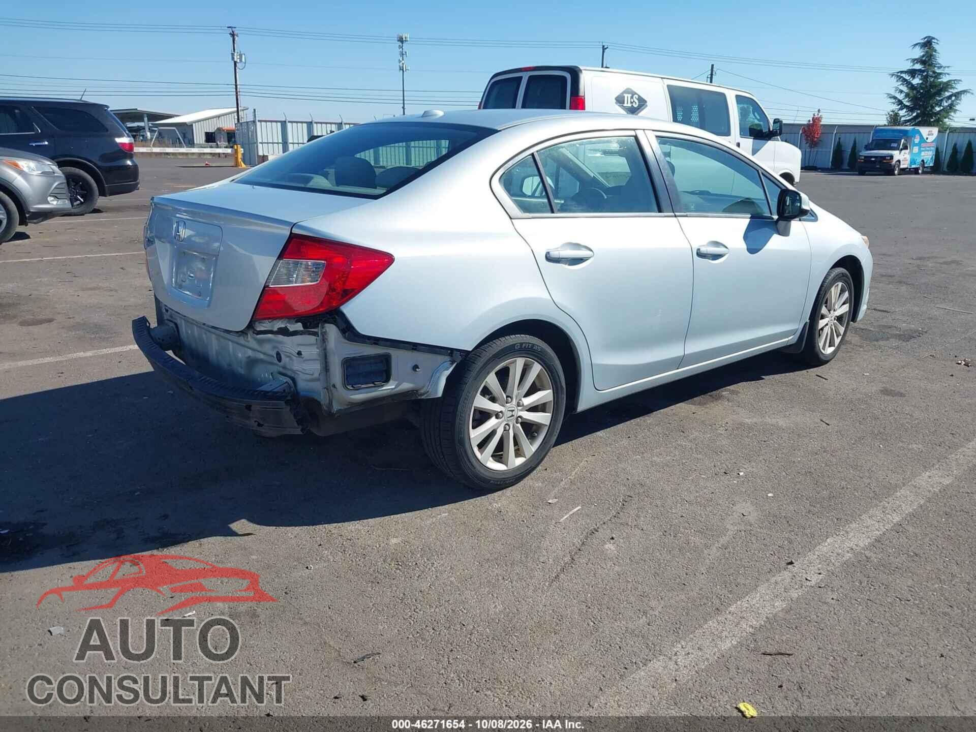 HONDA CIVIC 2012 - 2HGFB2F82CH551433