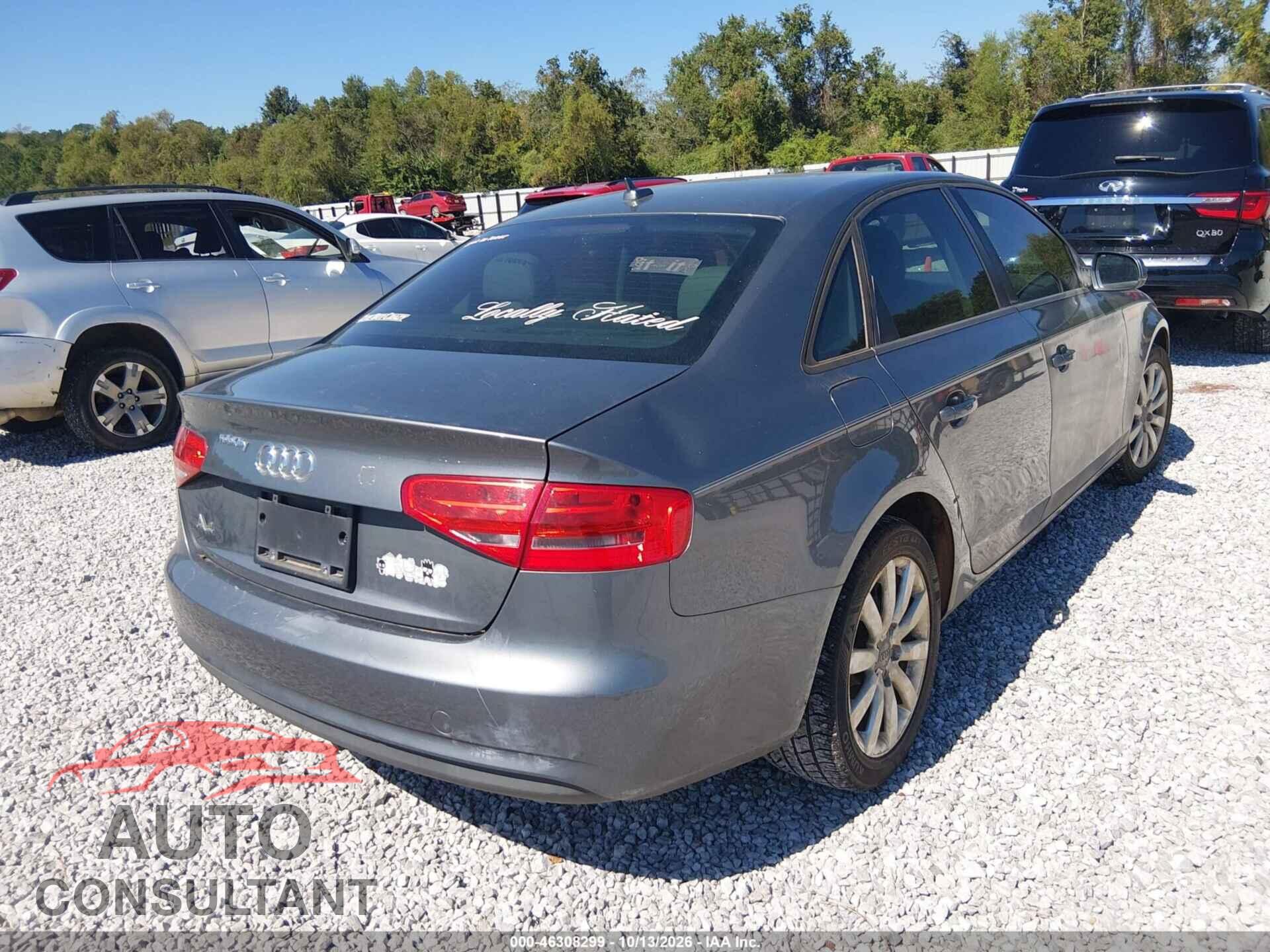 AUDI A4 2014 - WAUAFAFL9EA074414