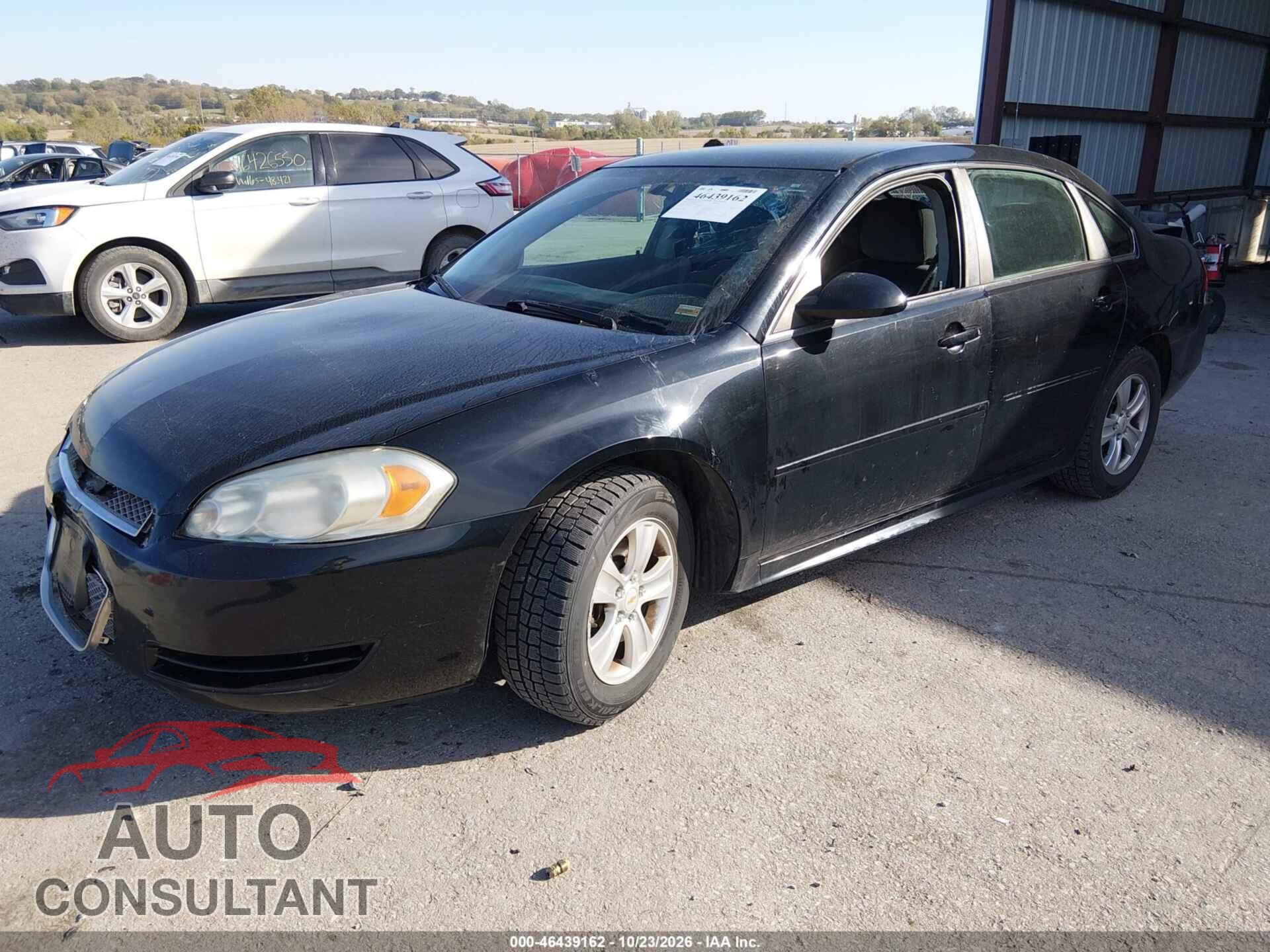 CHEVROLET IMPALA 2013 - 2G1WF5E35D1207351