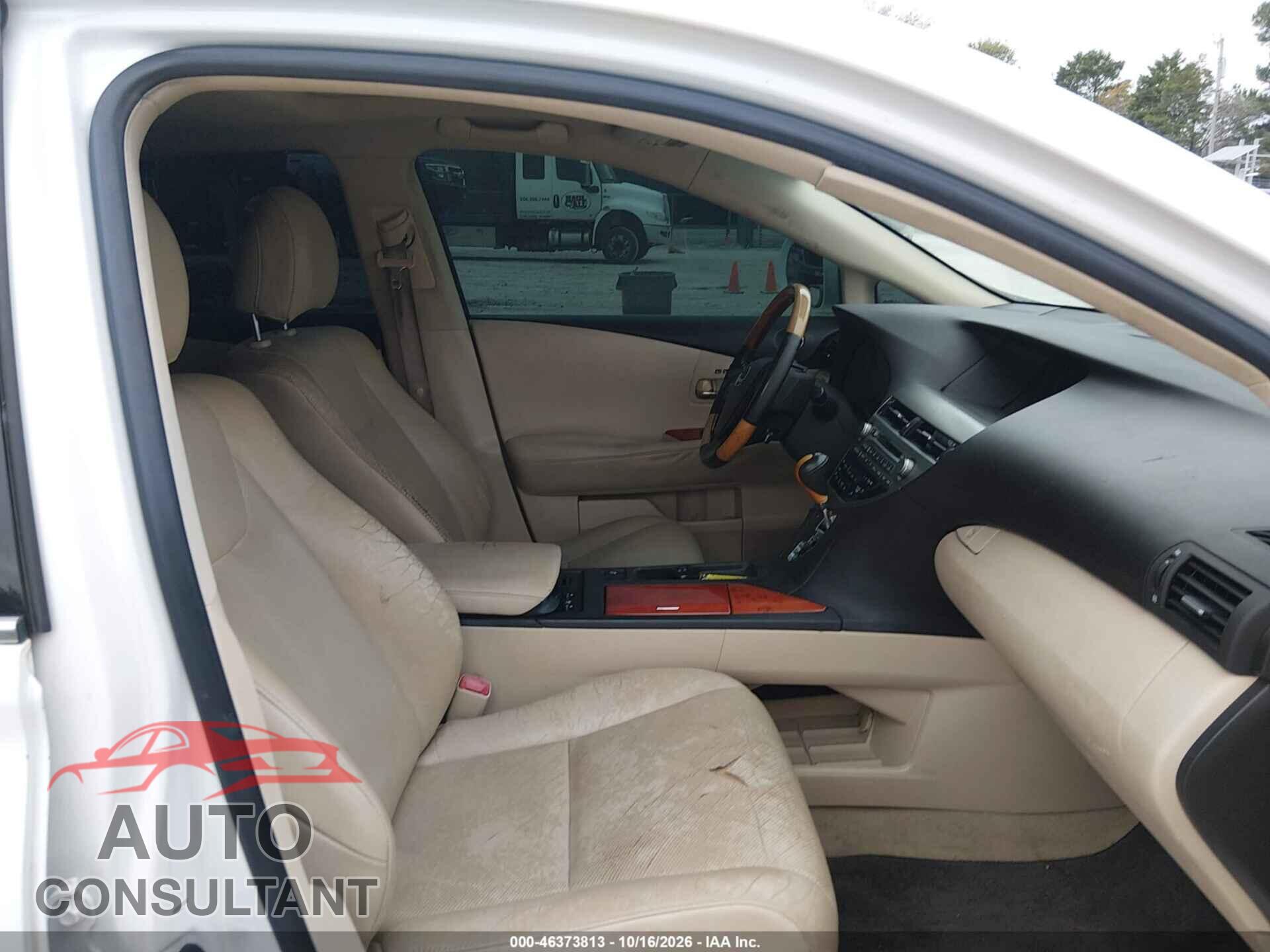 LEXUS RX 2011 - 2T2ZK1BA7BC057765