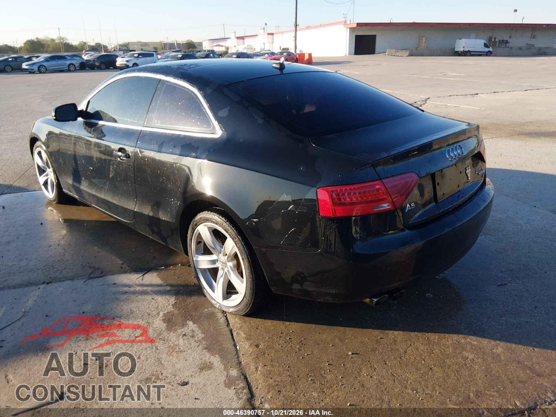 AUDI A5 2013 - WAULFAFR7DA078621