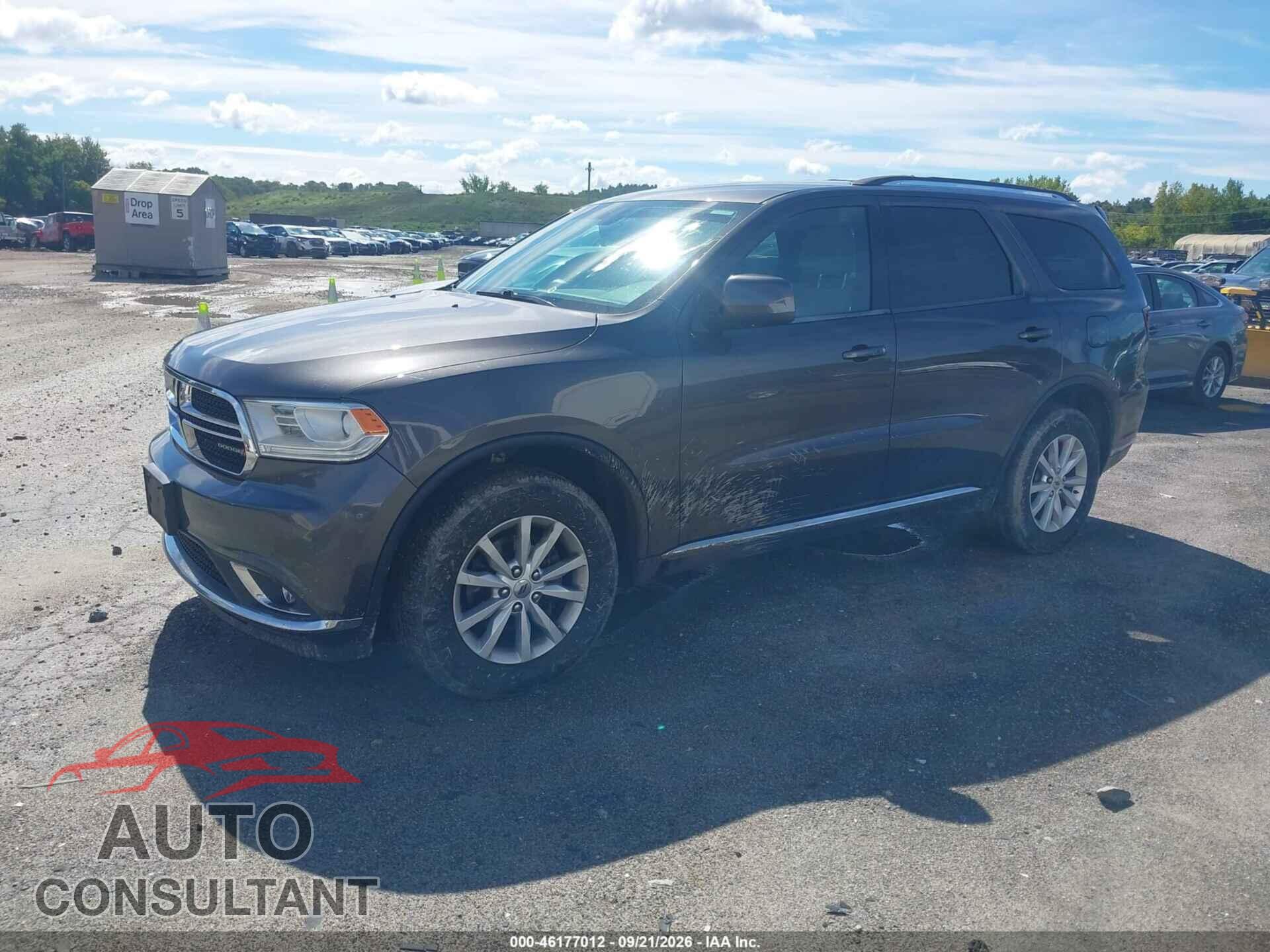 DODGE DURANGO 2019 - 1C4RDJAGXKC827258