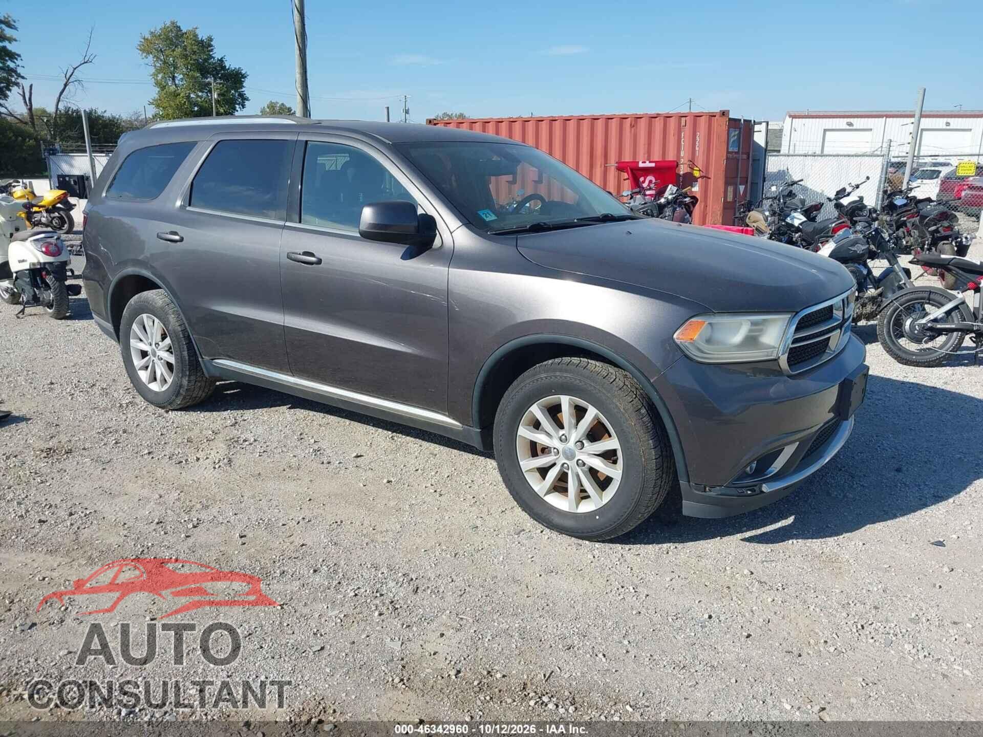DODGE DURANGO 2014 - 1C4RDJAG2EC287277