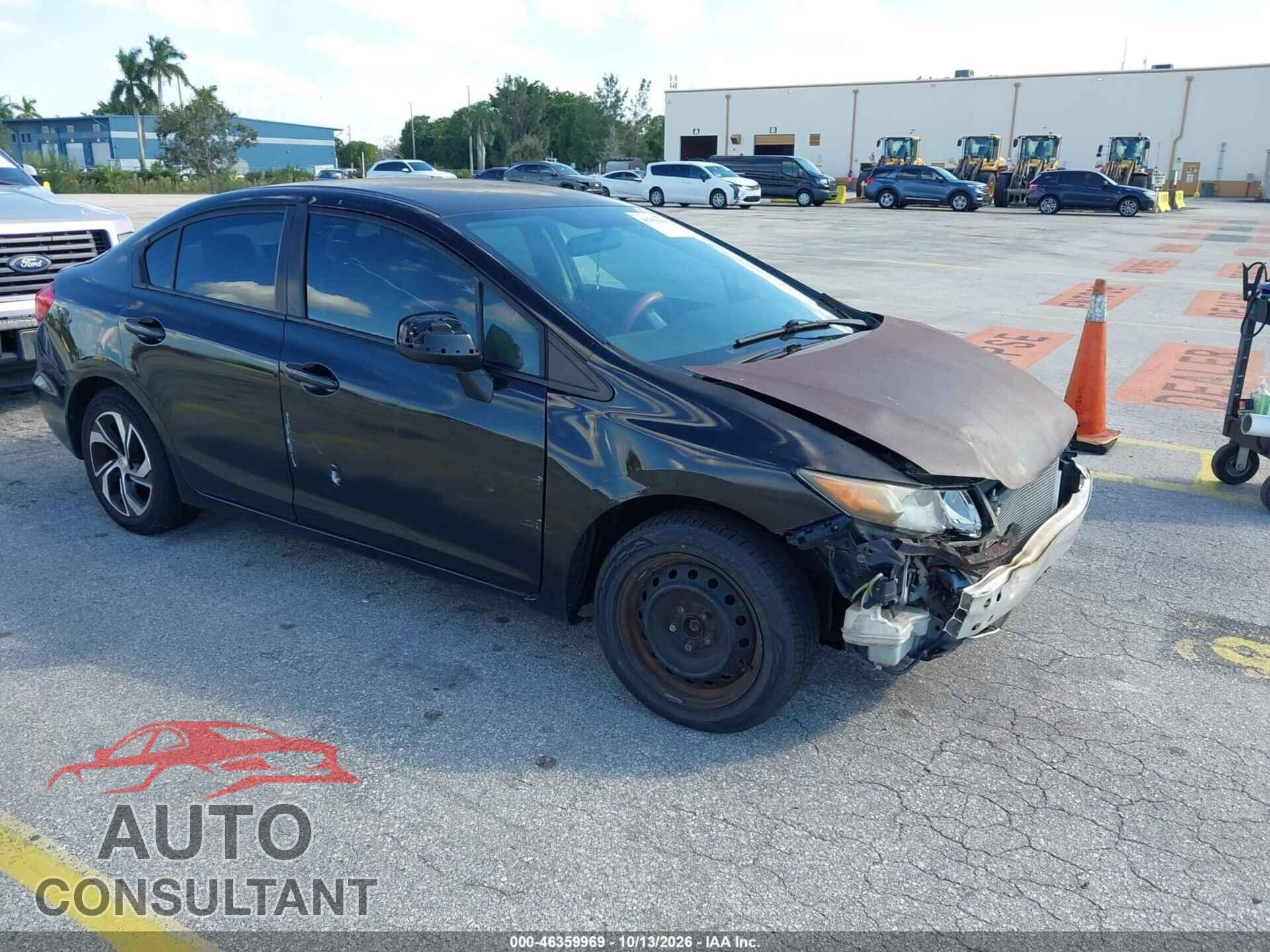 HONDA CIVIC 2012 - 19XFB2F53CE024761