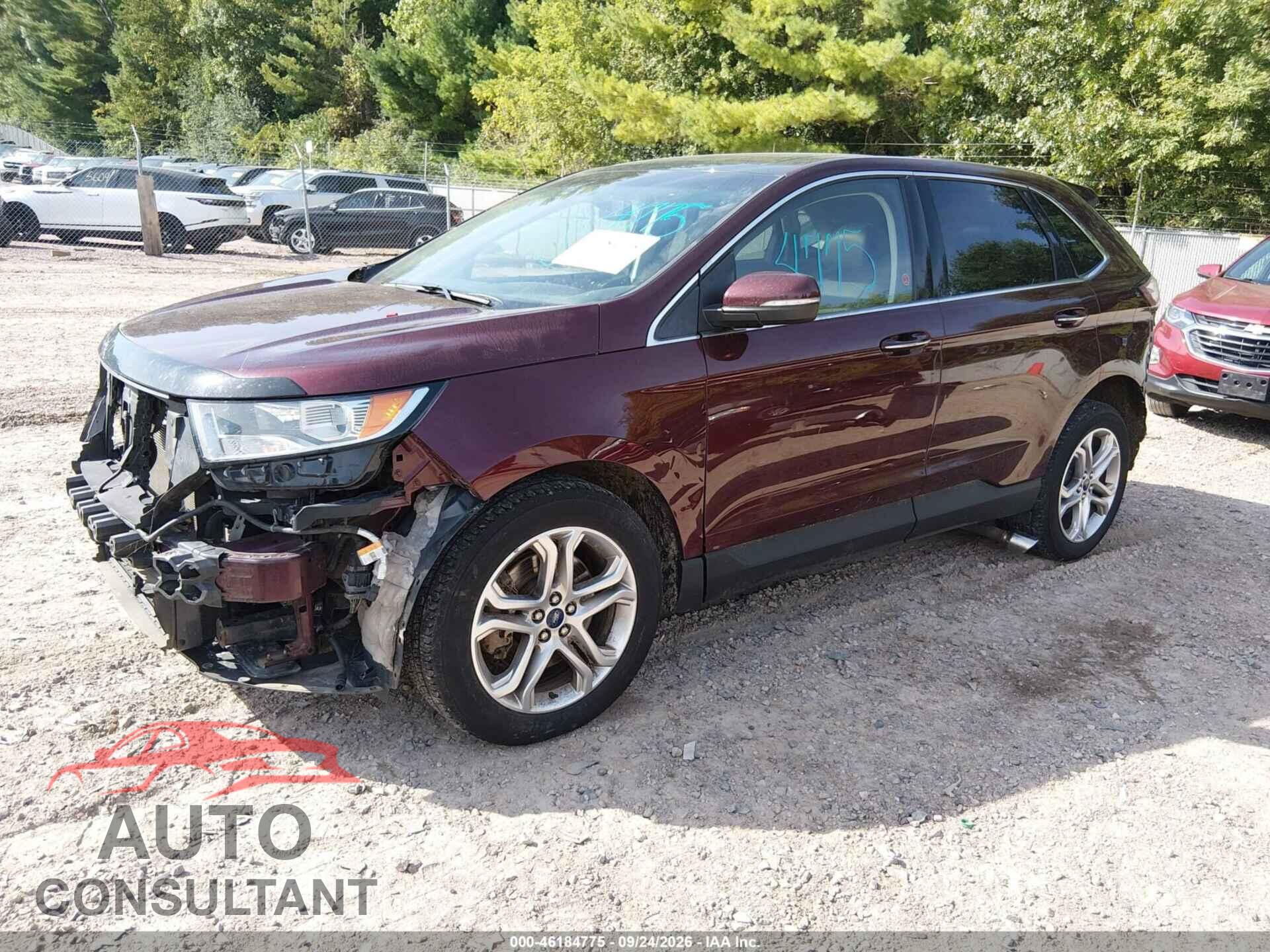 FORD EDGE 2017 - 2FMPK4K81HBB85507