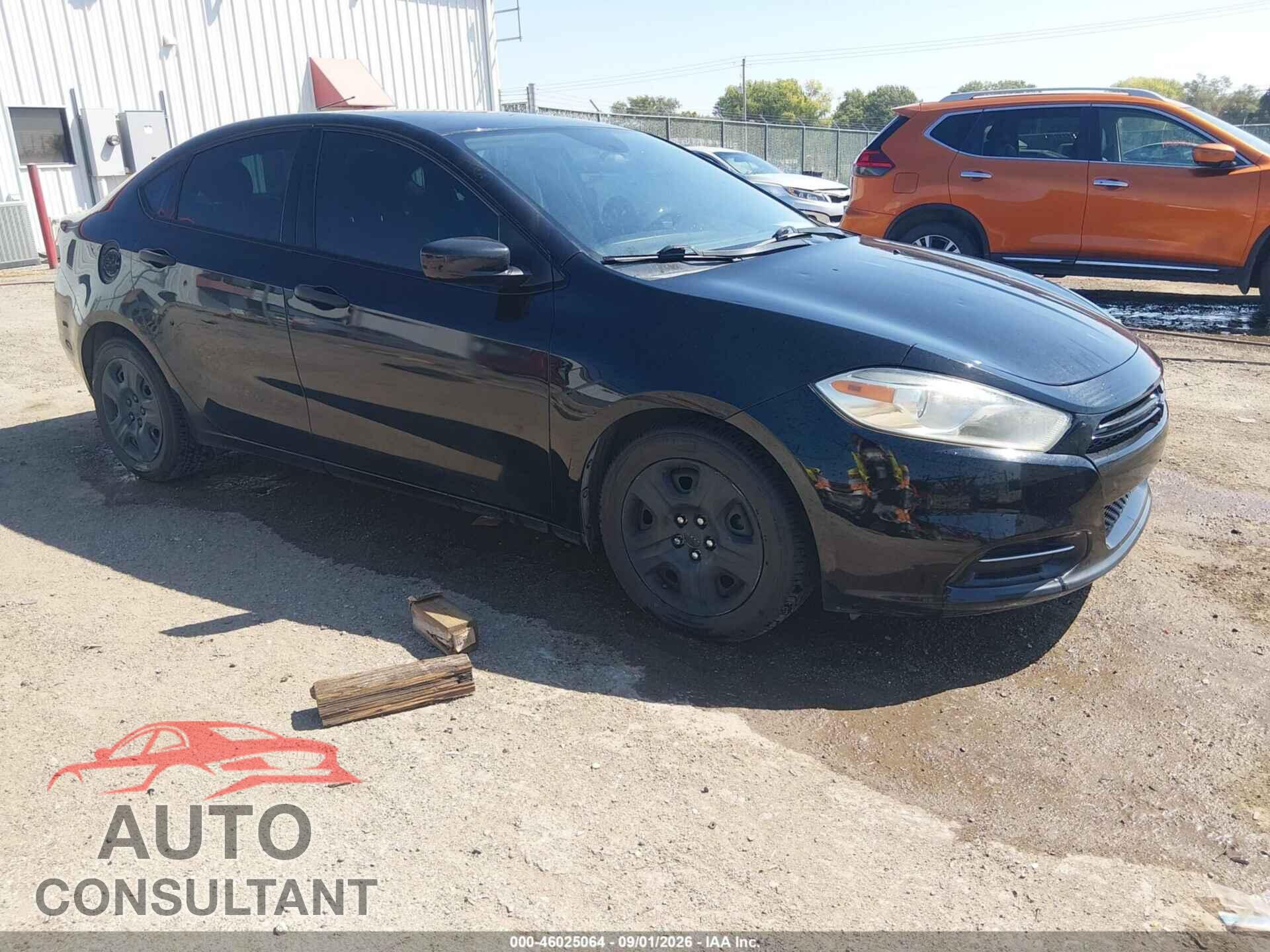 DODGE DART 2013 - 1C3CDFAAXDD339329