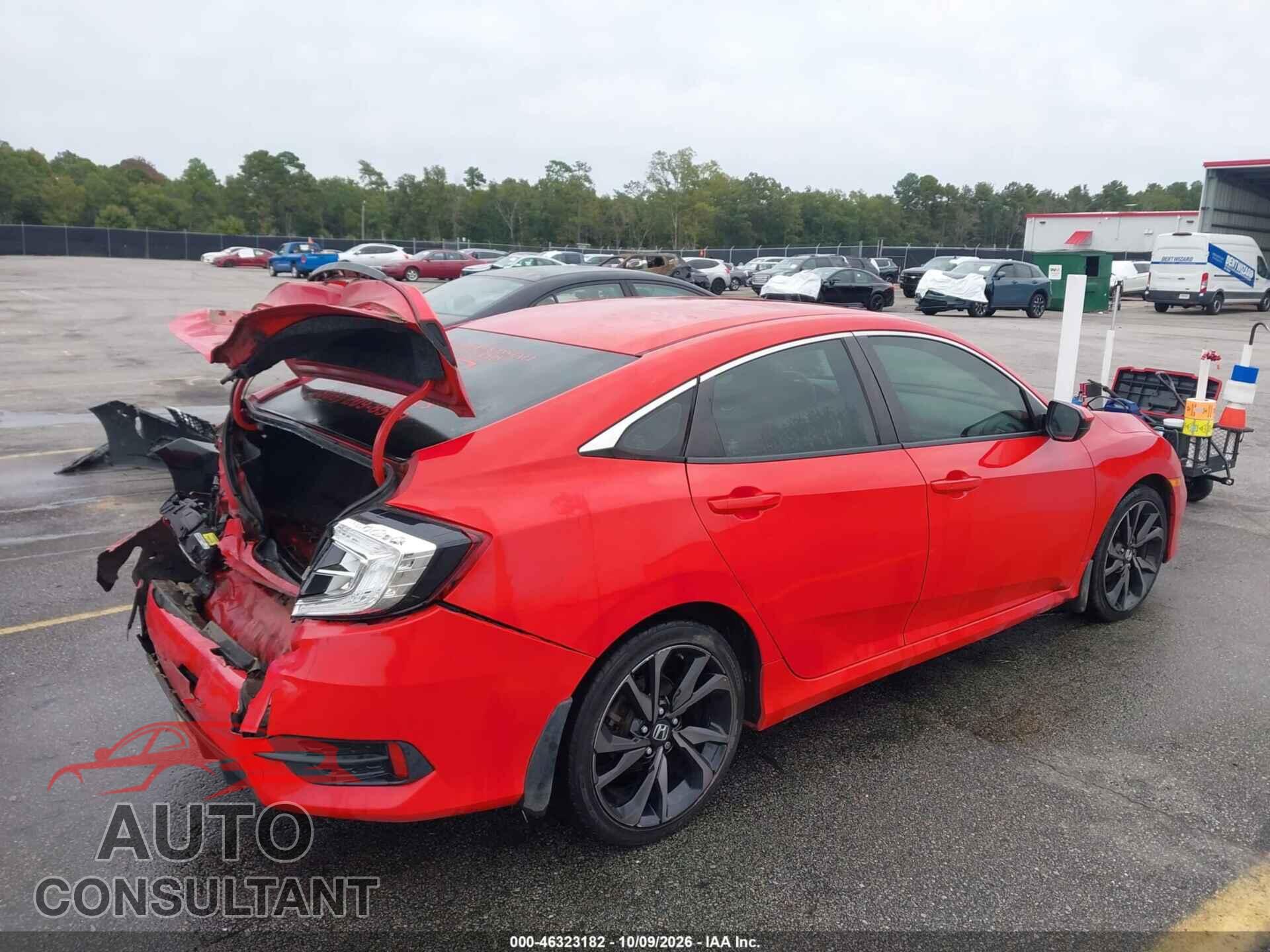 HONDA CIVIC 2019 - 2HGFC2F83KH598076