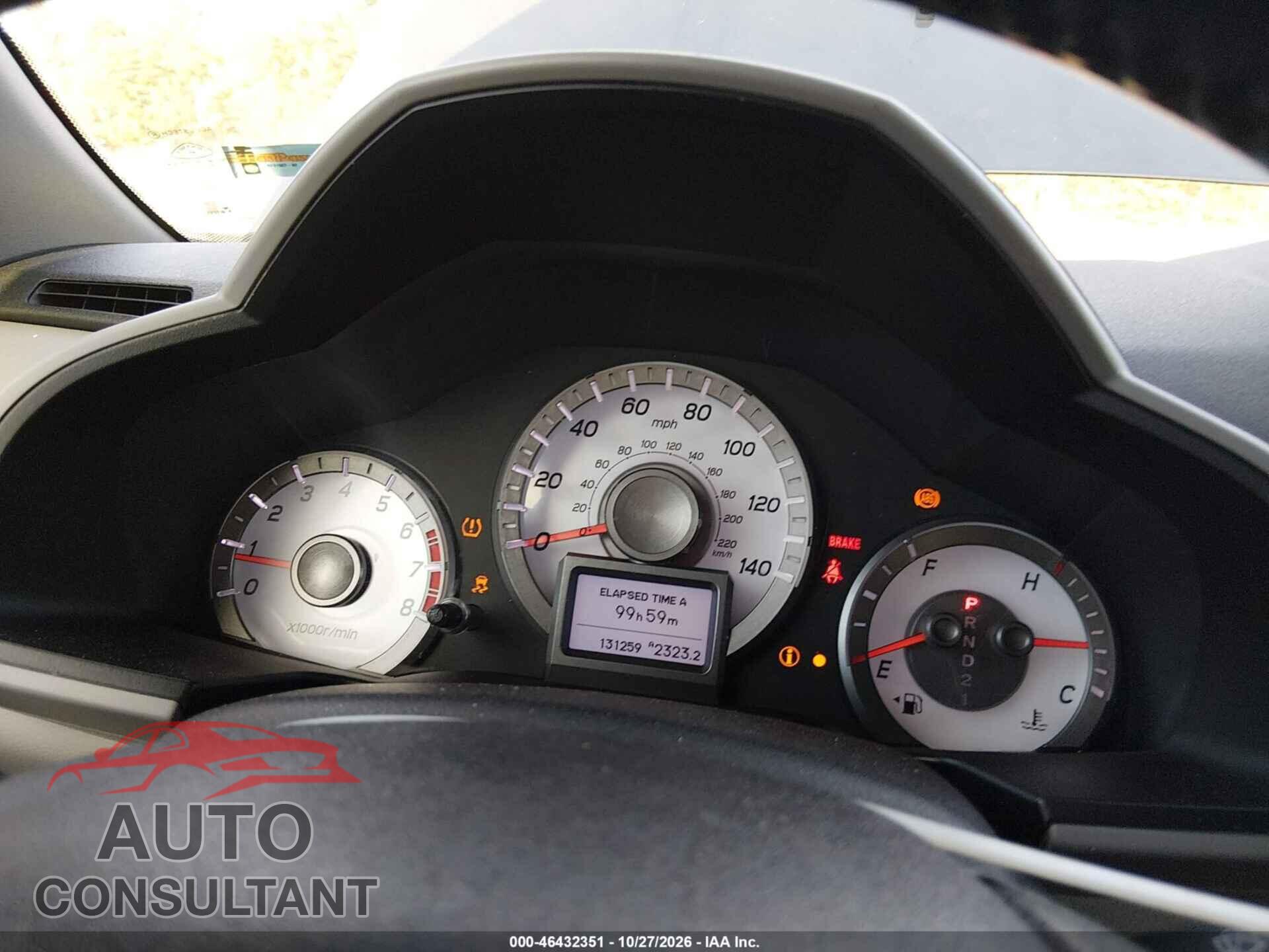 HONDA PILOT 2013 - 5FNYF4H95DB021199