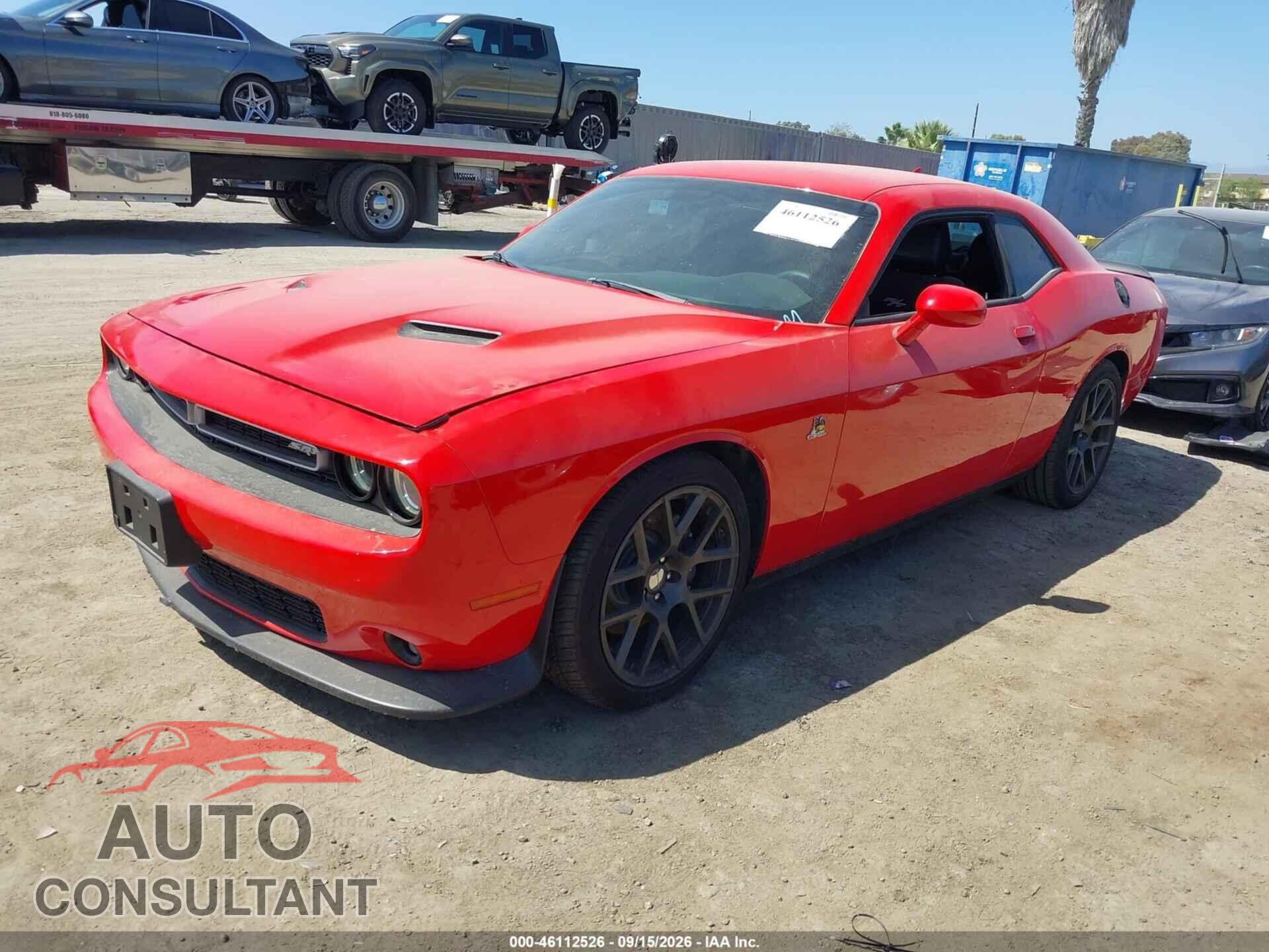 DODGE CHALLENGER 2016 - 2C3CDZFJ8GH143102