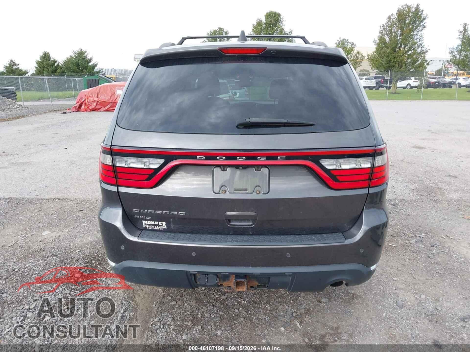 DODGE DURANGO 2017 - 1C4RDJAG1HC619441