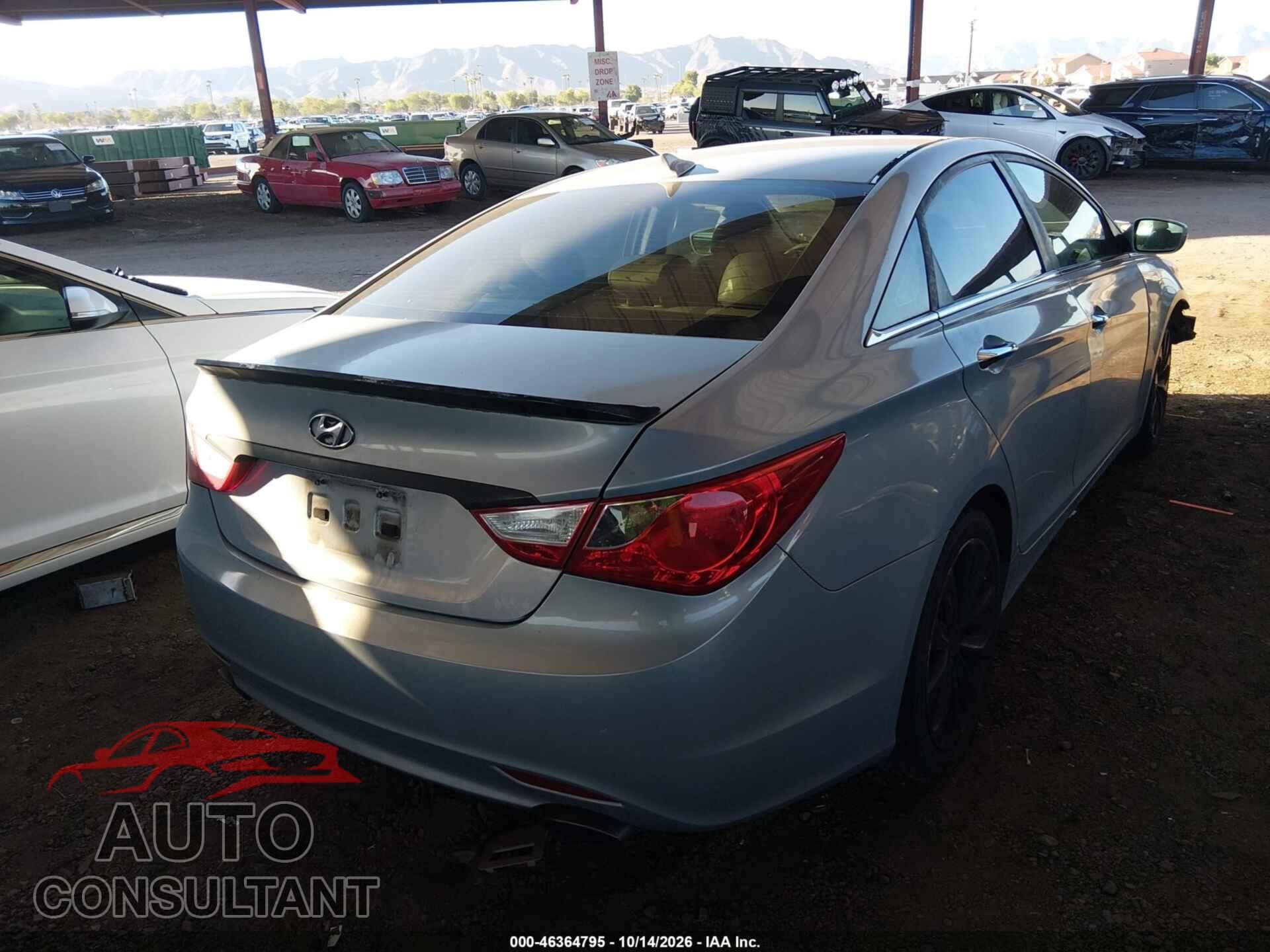HYUNDAI SONATA 2012 - 5NPEC4AB0CH355262