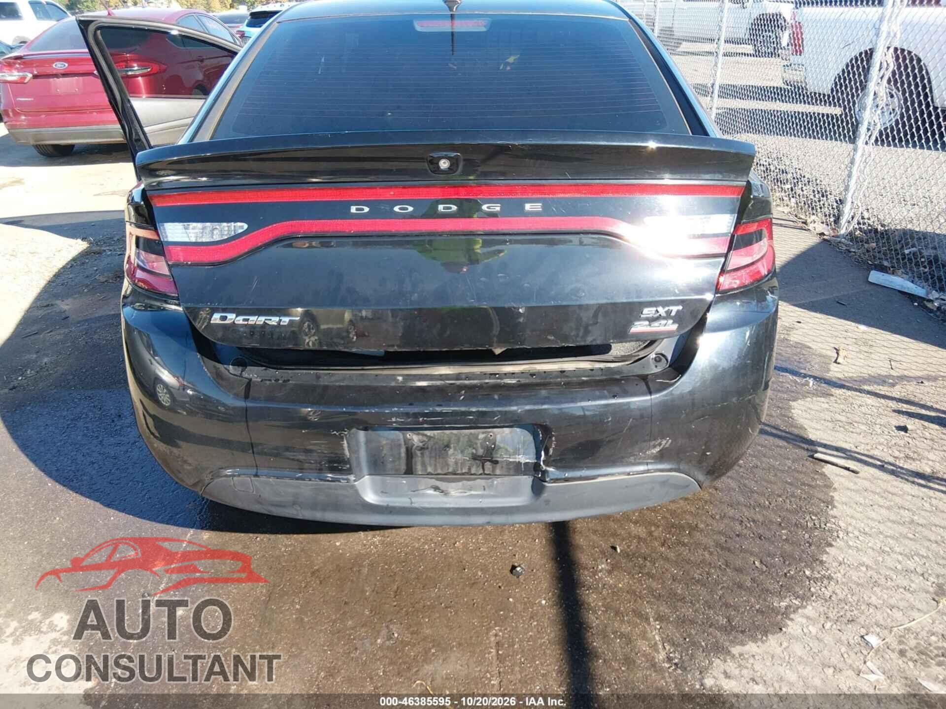 DODGE DART 2014 - 1C3CDFBB1ED903409