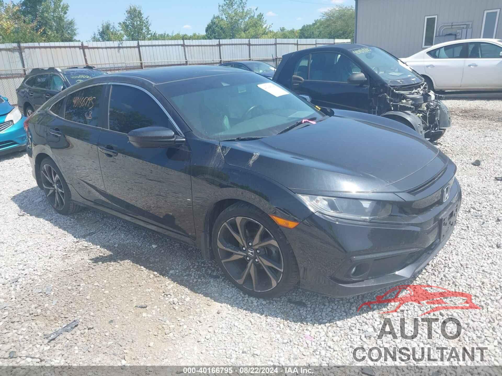 HONDA CIVIC 2020 - 19XFC2F83LE018532