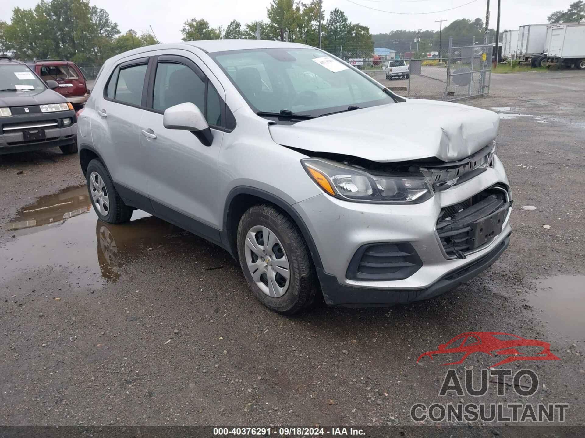 CHEVROLET TRAX 2018 - KL7CJKSB0JB614098