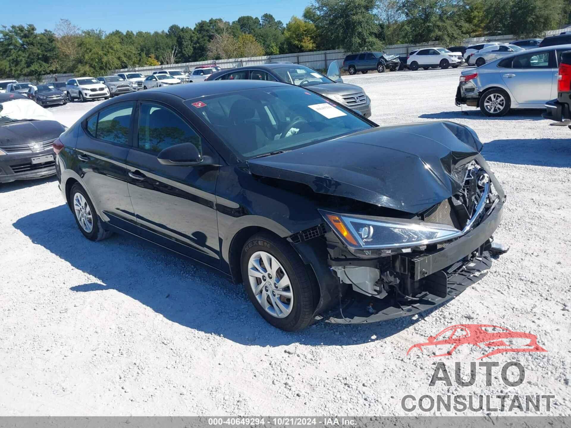 HYUNDAI ELANTRA 2020 - KMHD74LF6LU056201