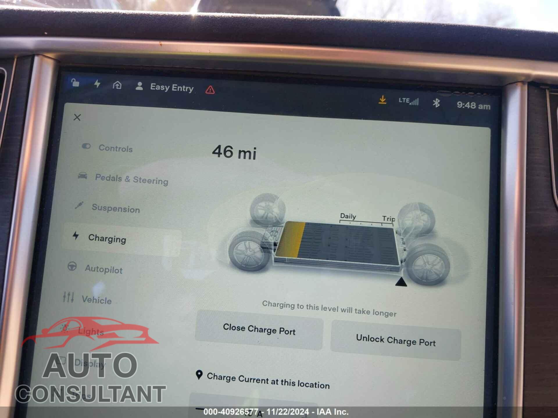 TESLA MODEL S 2015 - 5YJSA1E21FF102861