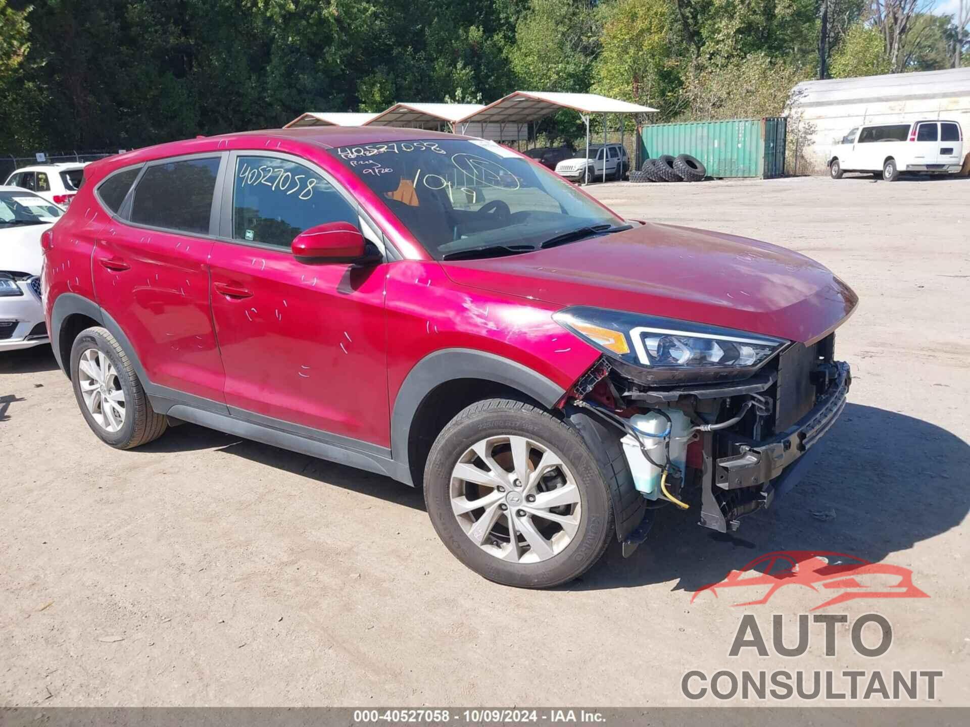 HYUNDAI TUCSON 2021 - KM8J23A42MU331643