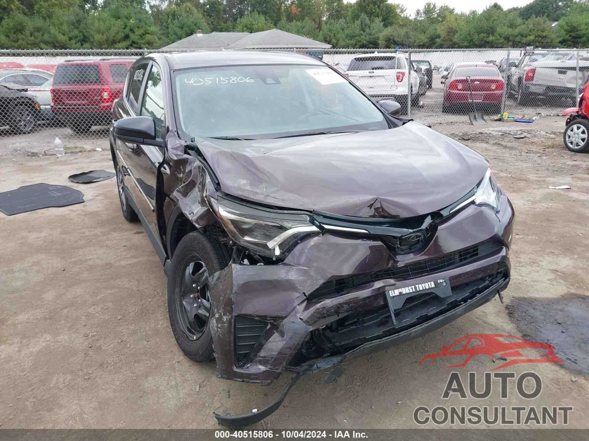 TOYOTA RAV4 2018 - 2T3BFREV5JW831362