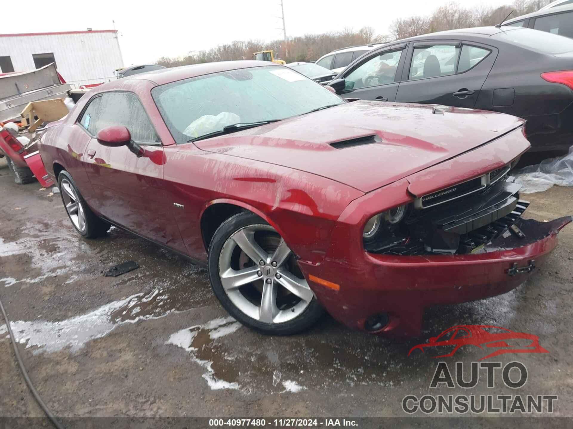 DODGE CHALLENGER 2018 - 2C3CDZBT6JH212903