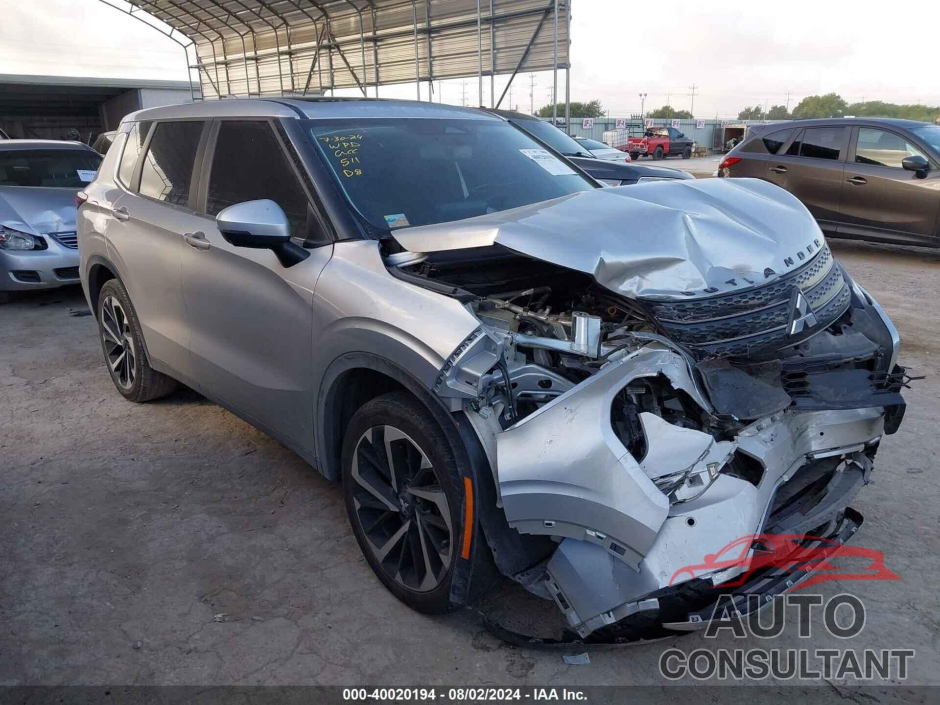MITSUBISHI OUTLANDER 2023 - JA4J3UA88PZ048160