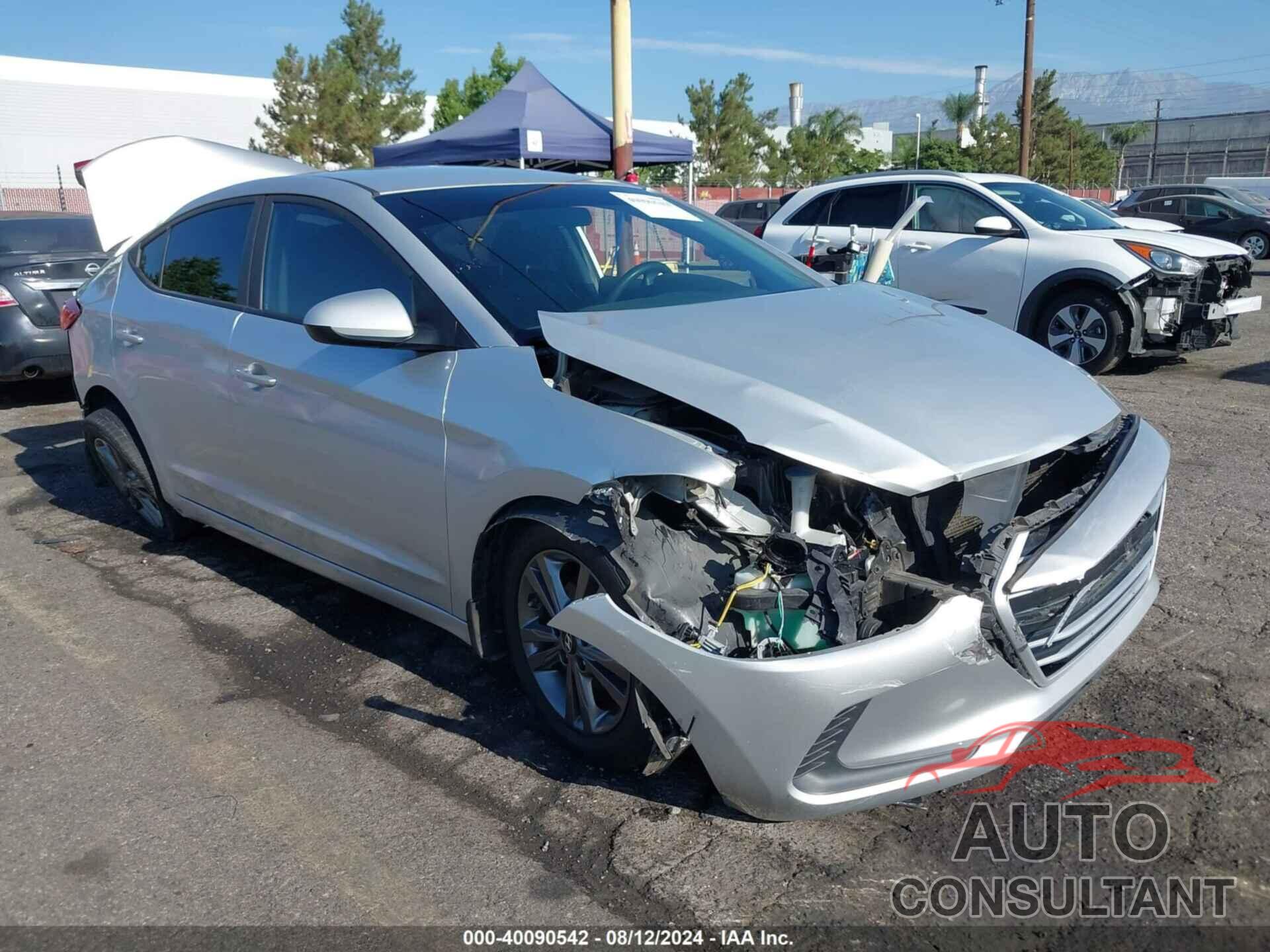 HYUNDAI ELANTRA 2018 - 5NPD84LF8JH287089