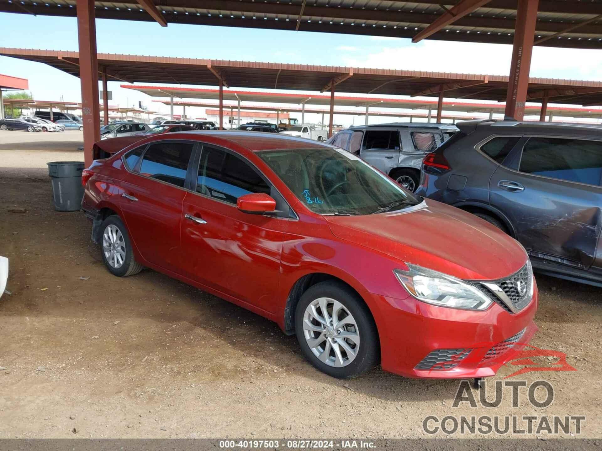 NISSAN SENTRA 2019 - 3N1AB7AP7KY221965