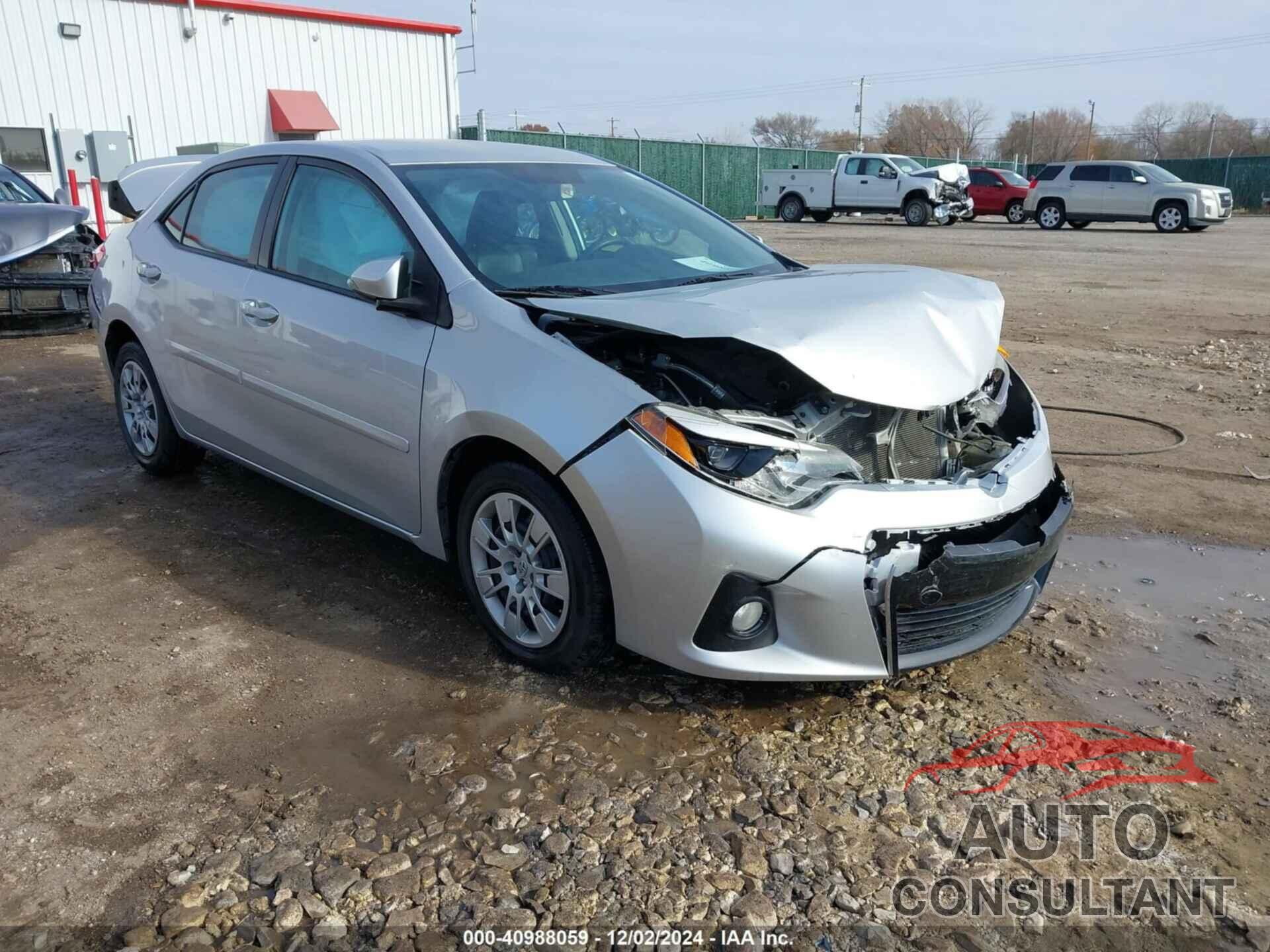 TOYOTA COROLLA 2015 - 5YFBURHE9FP345799
