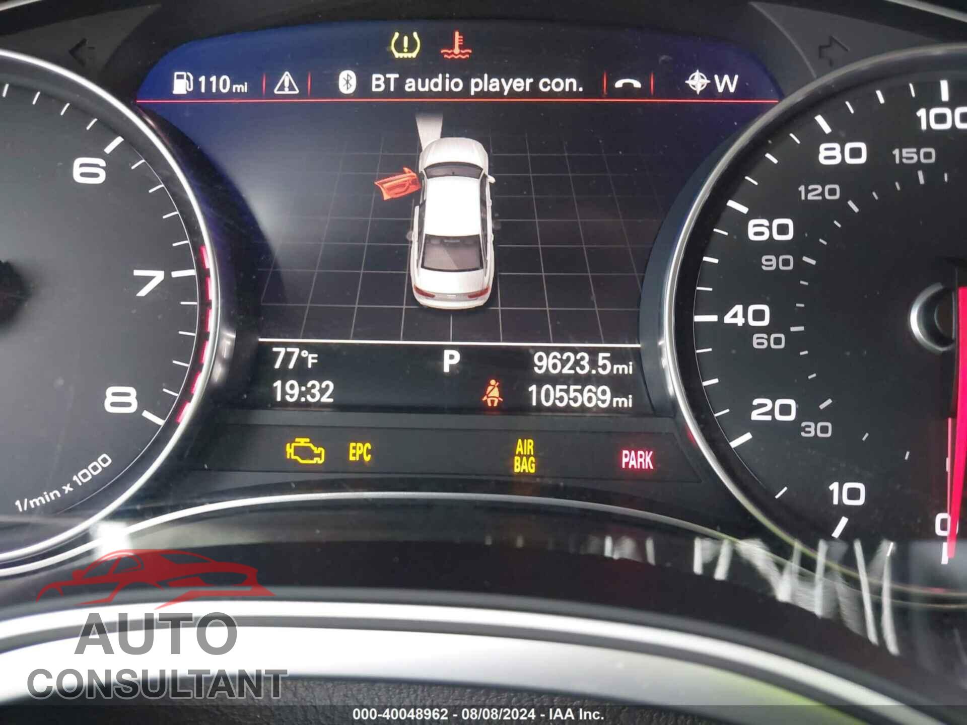AUDI A6 2017 - WAUC8AFCXHN060764