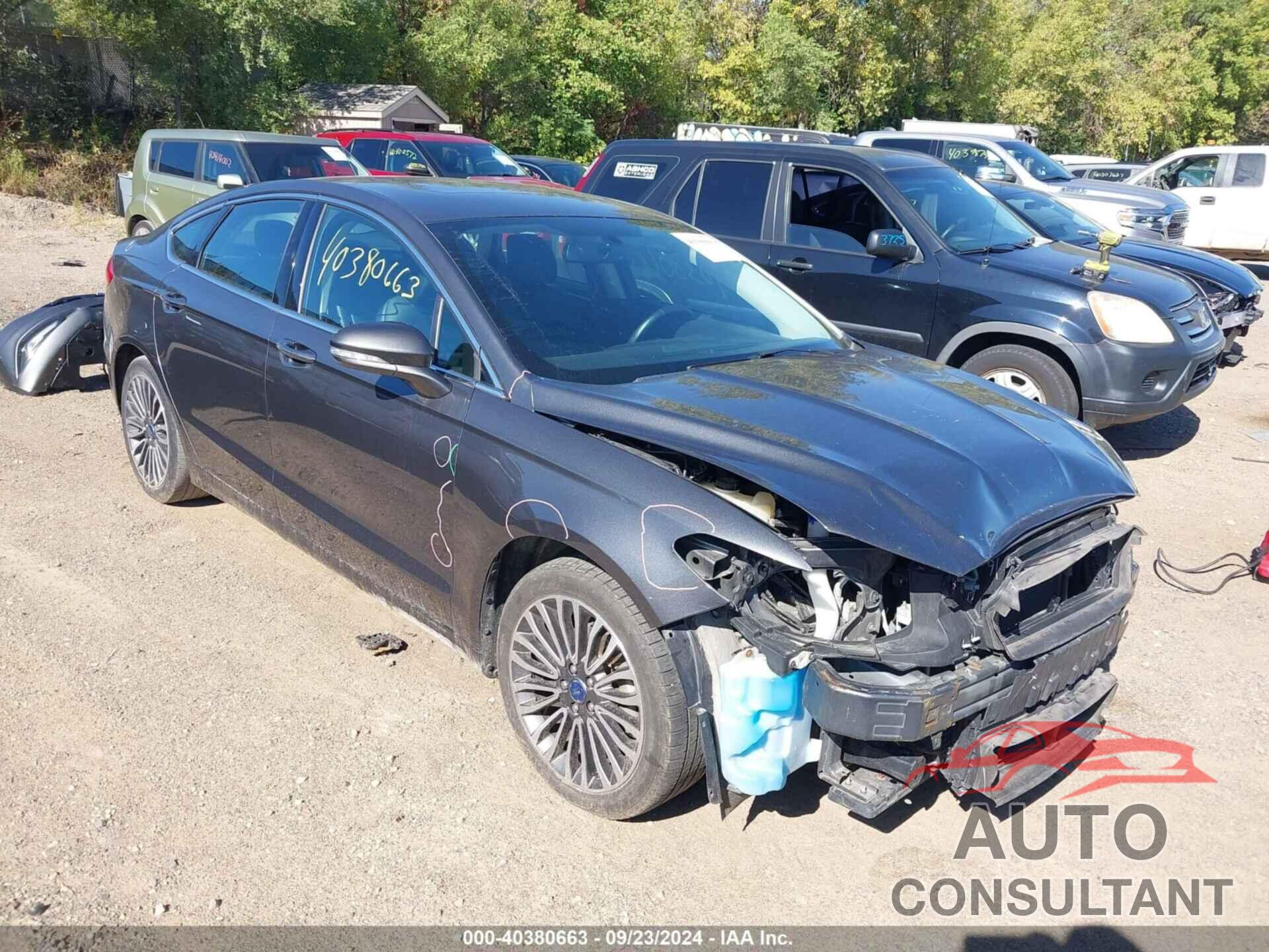 FORD FUSION 2017 - 3FA6P0H92HR350353