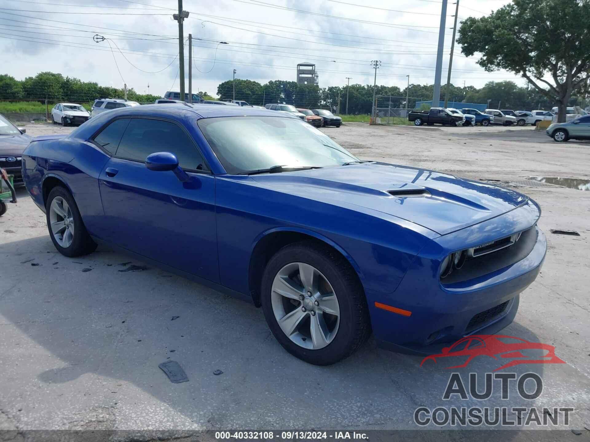 DODGE CHALLENGER 2020 - 2C3CDZAG2LH206409