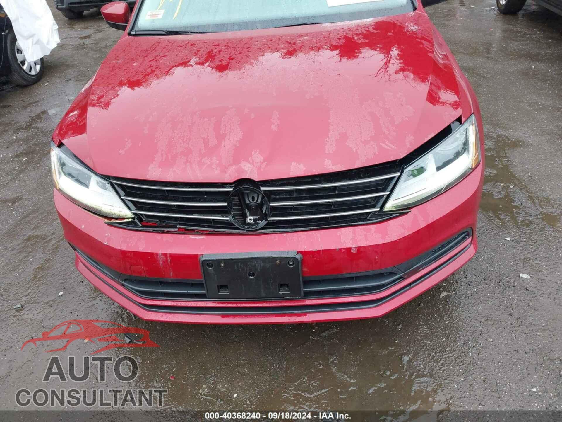 VOLKSWAGEN JETTA 2017 - 3VW2B7AJ2HM402501