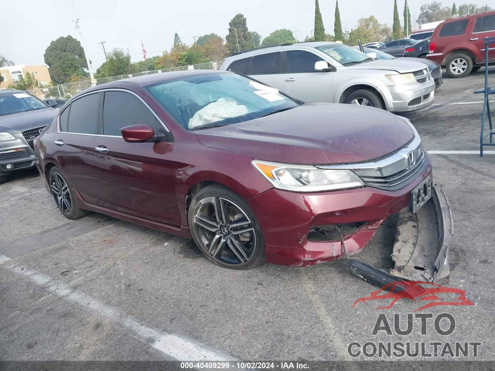HONDA ACCORD 2016 - 1HGCR2F57GA101656