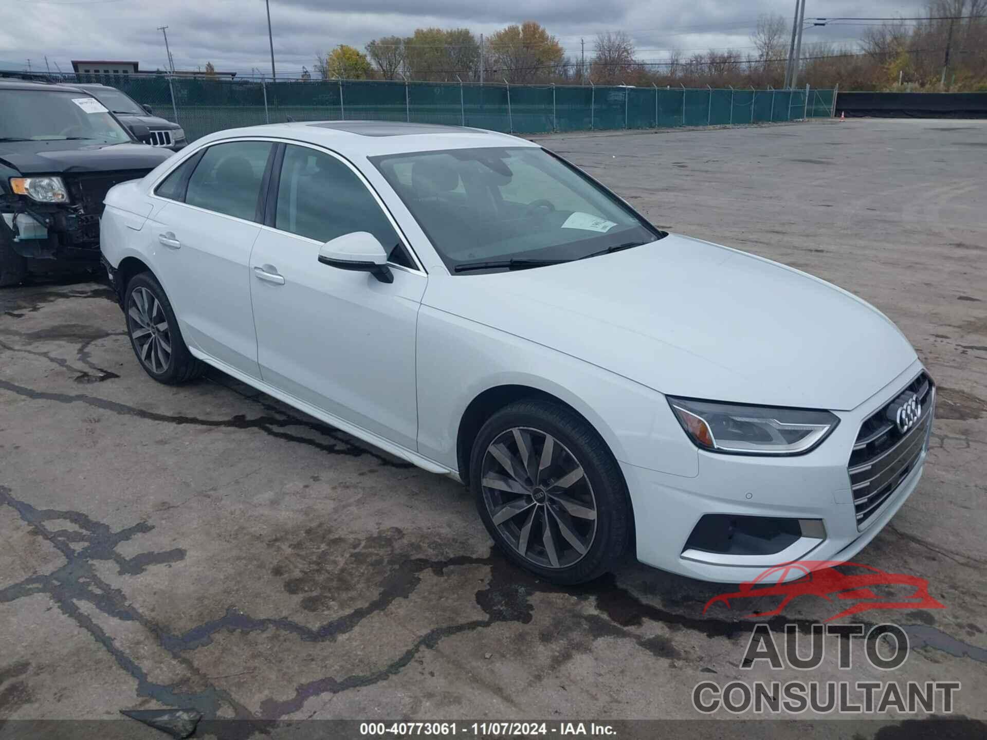 AUDI A4 SEDAN 2021 - WAUABAF42MA071101