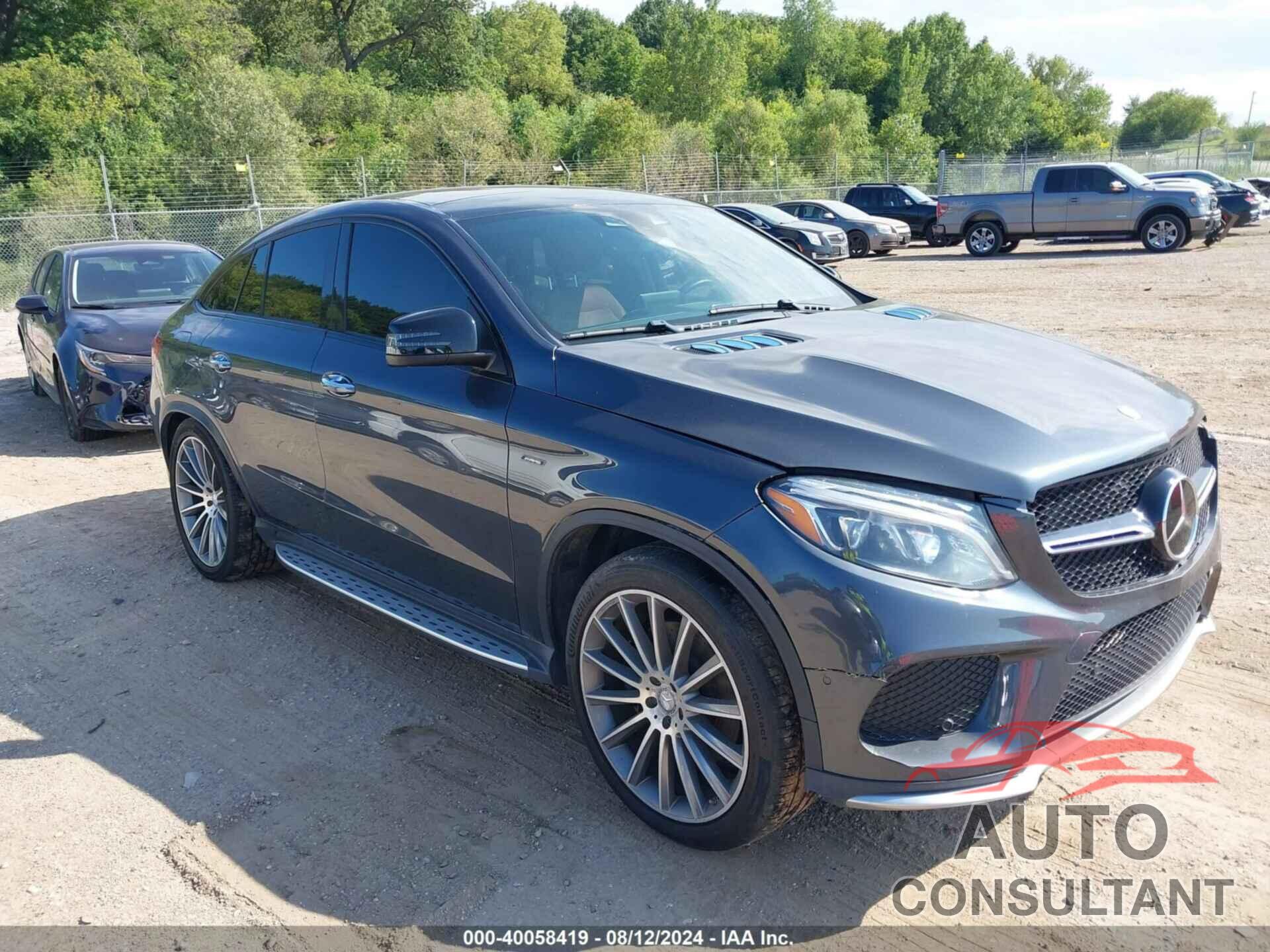 MERCEDES-BENZ GLE 450 AMG COUPE 2016 - 4JGED6EB9GA015006