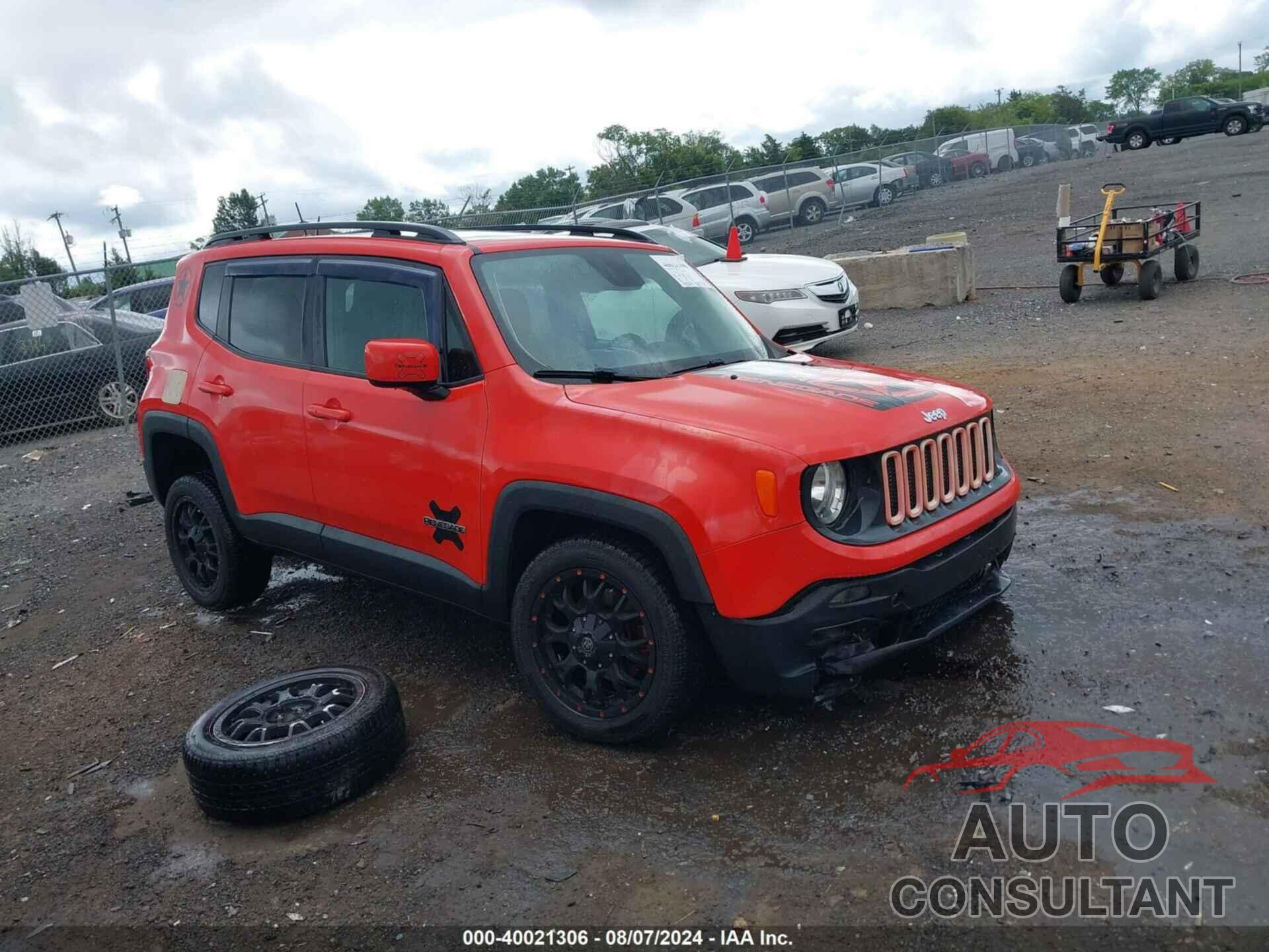 JEEP RENEGADE 2016 - ZACCJBBT8GPD27215