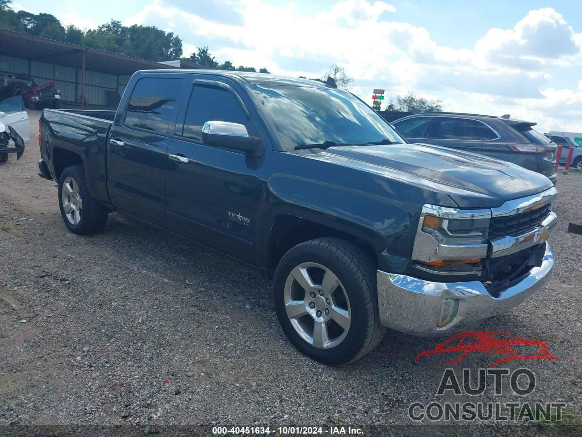 CHEVROLET SILVERADO 1500 2017 - 3GCPCREC0HG296089