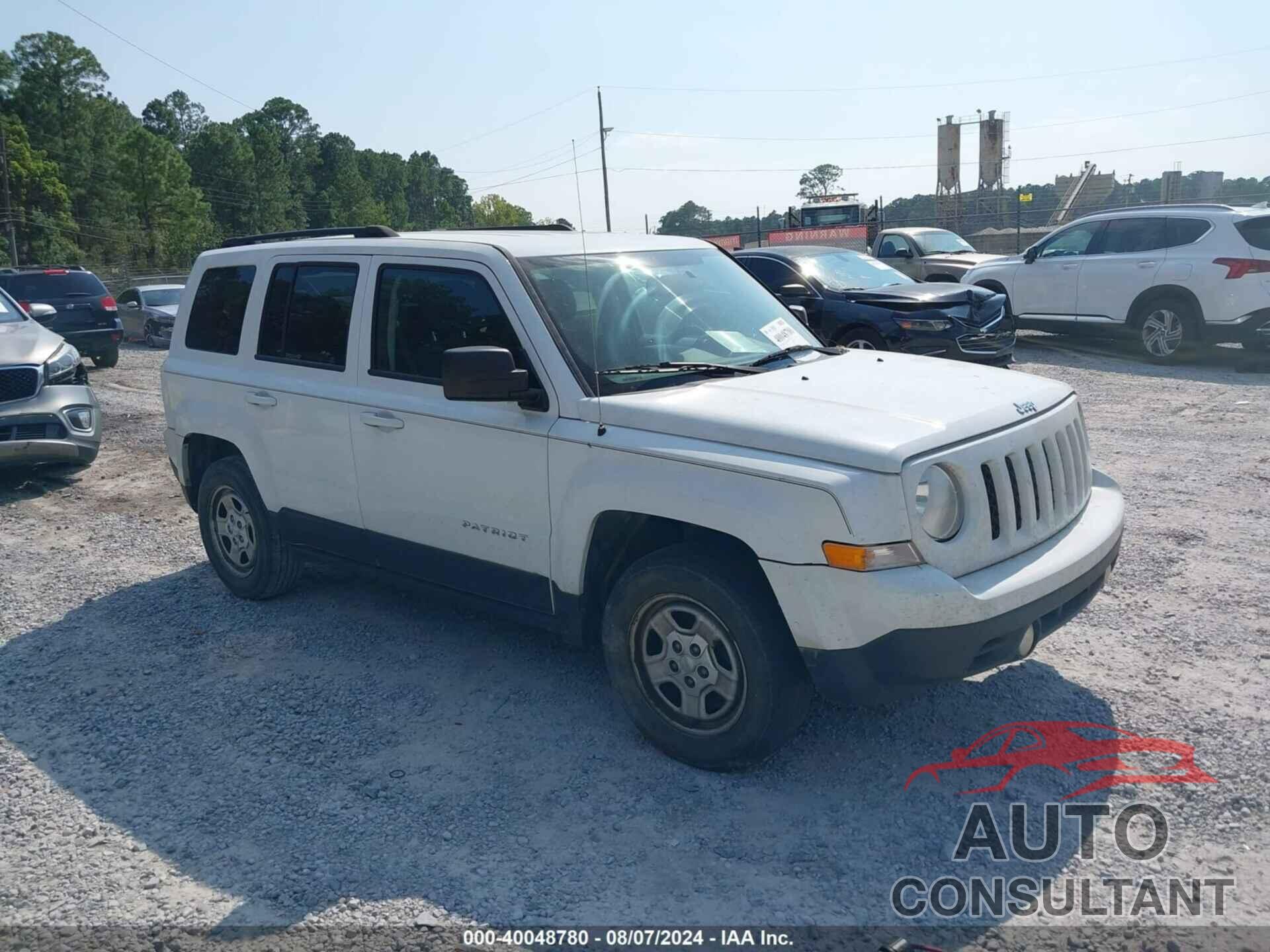 JEEP PATRIOT 2016 - 1C4NJPBA7GD513315