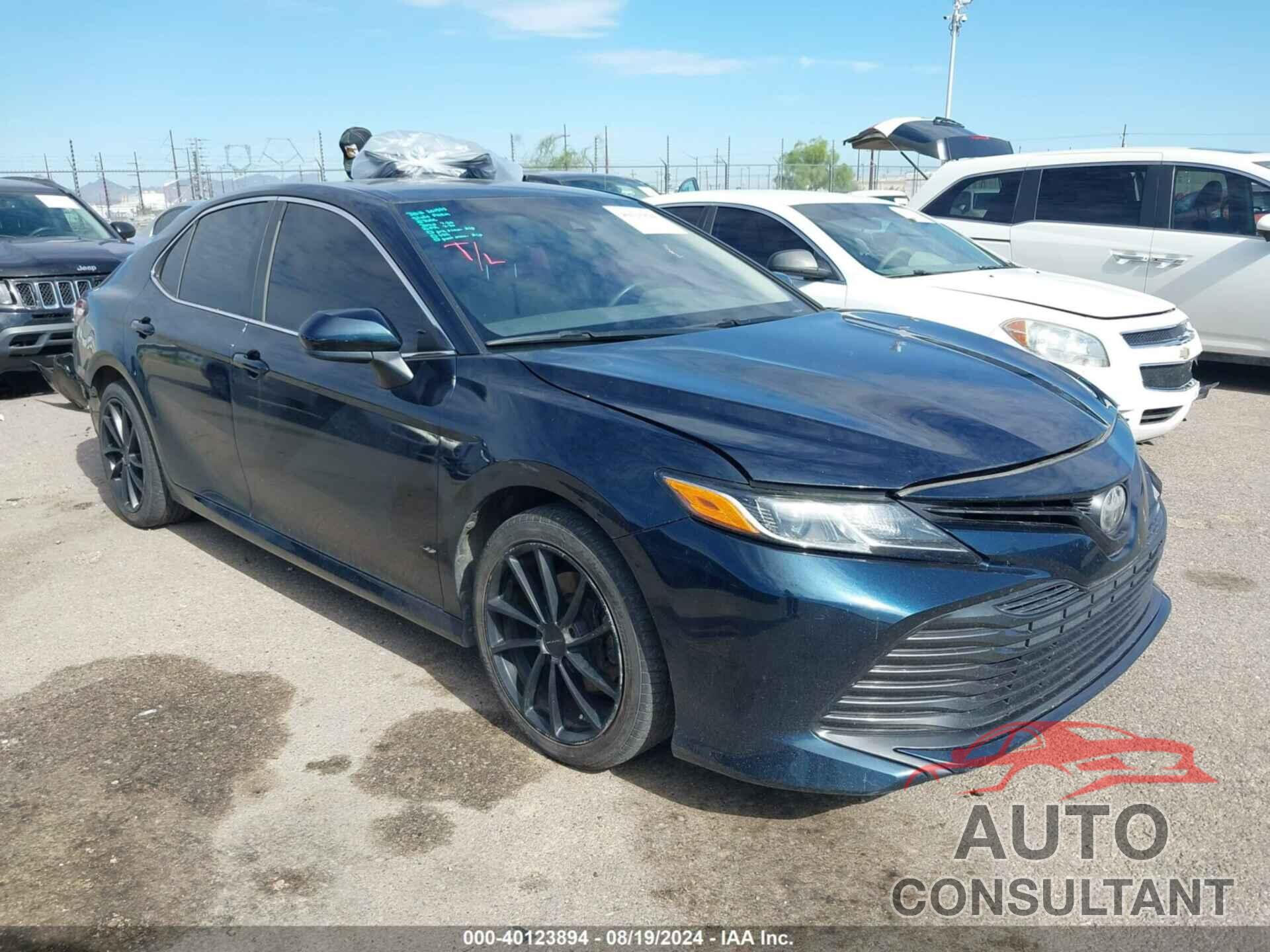 TOYOTA CAMRY 2018 - JTNB11HK8J3030781