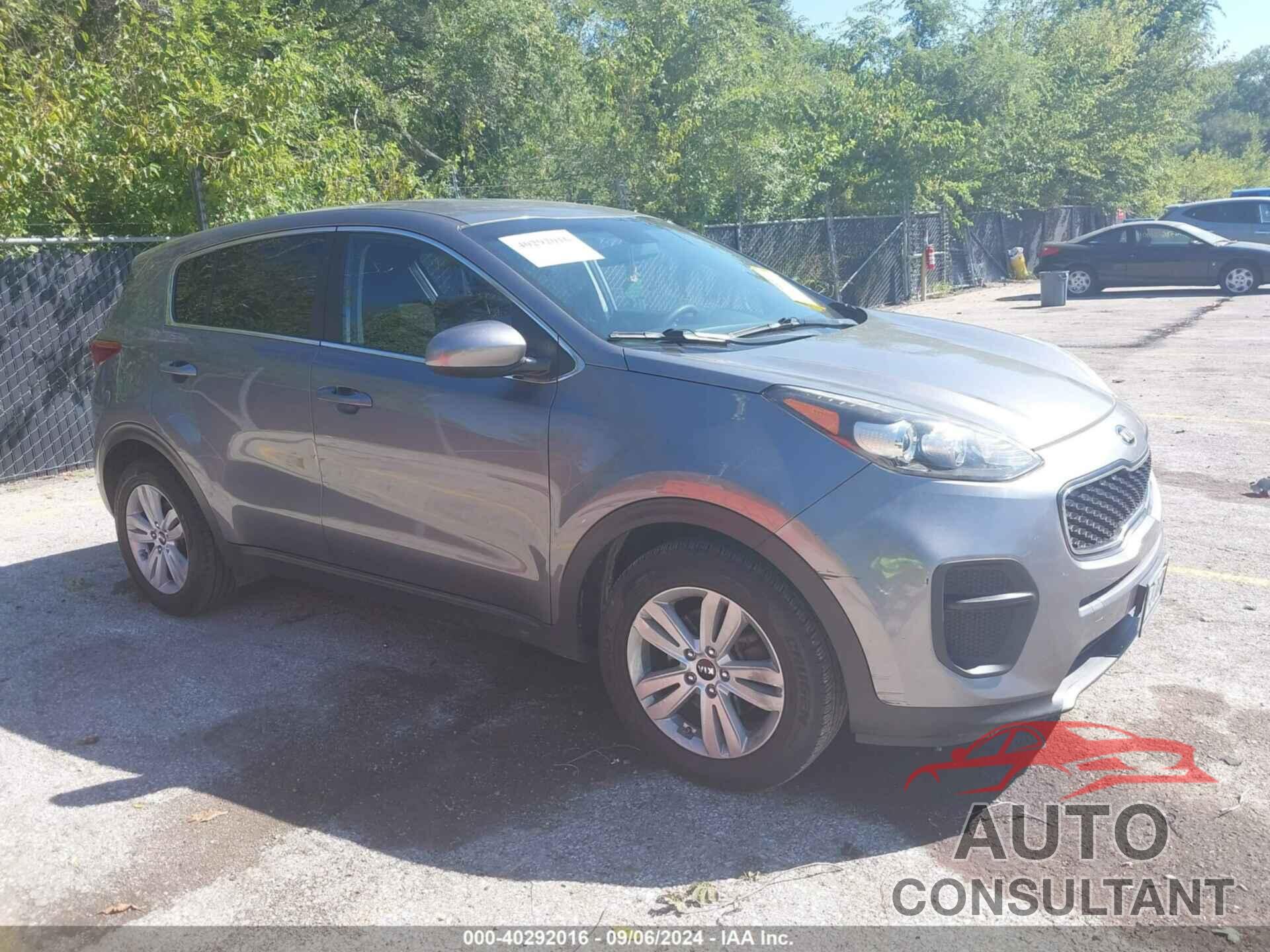 KIA SPORTAGE 2018 - KNDPM3AC9J7321606