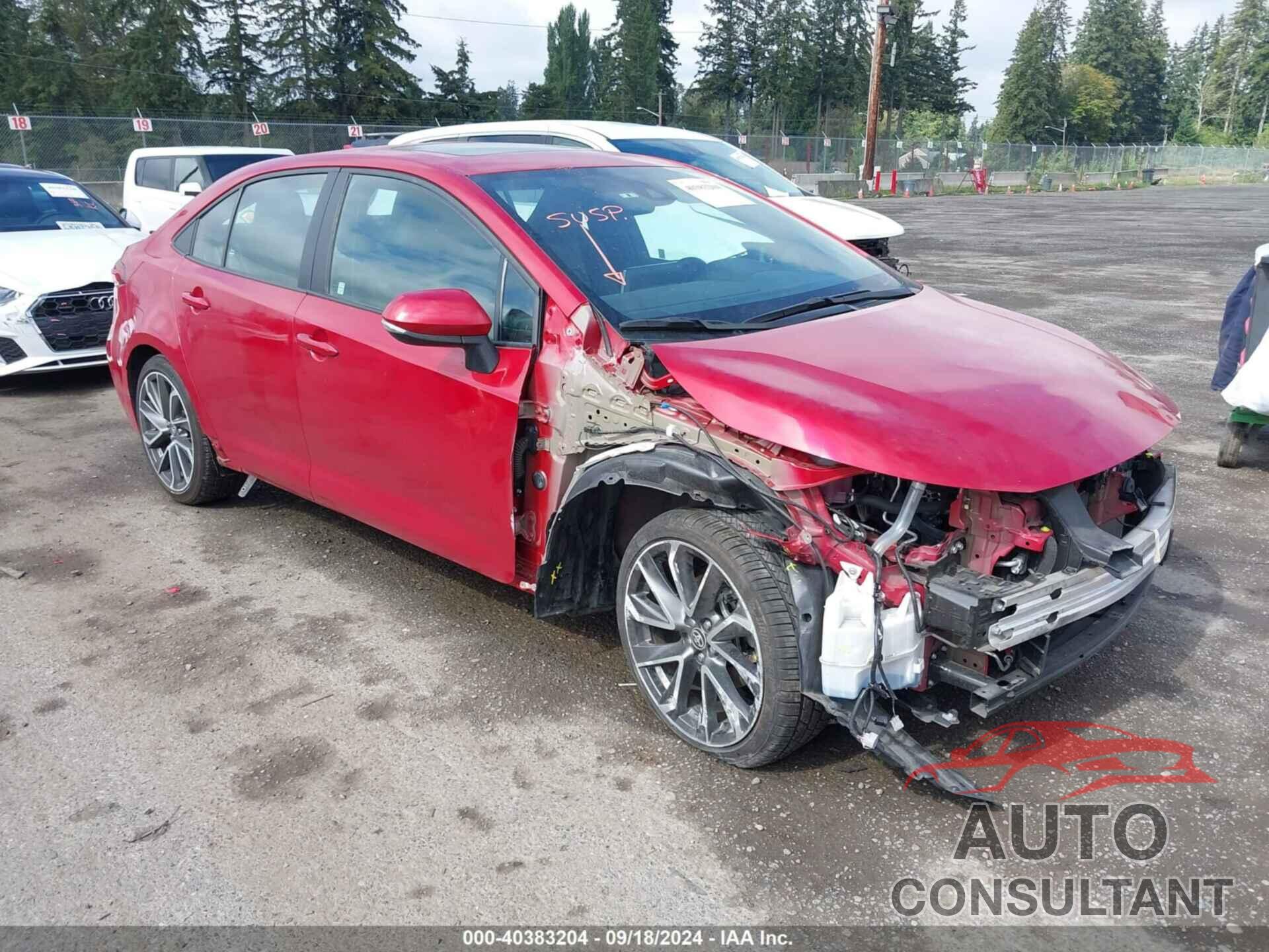 TOYOTA COROLLA 2021 - 5YFT4MCE7MP074513