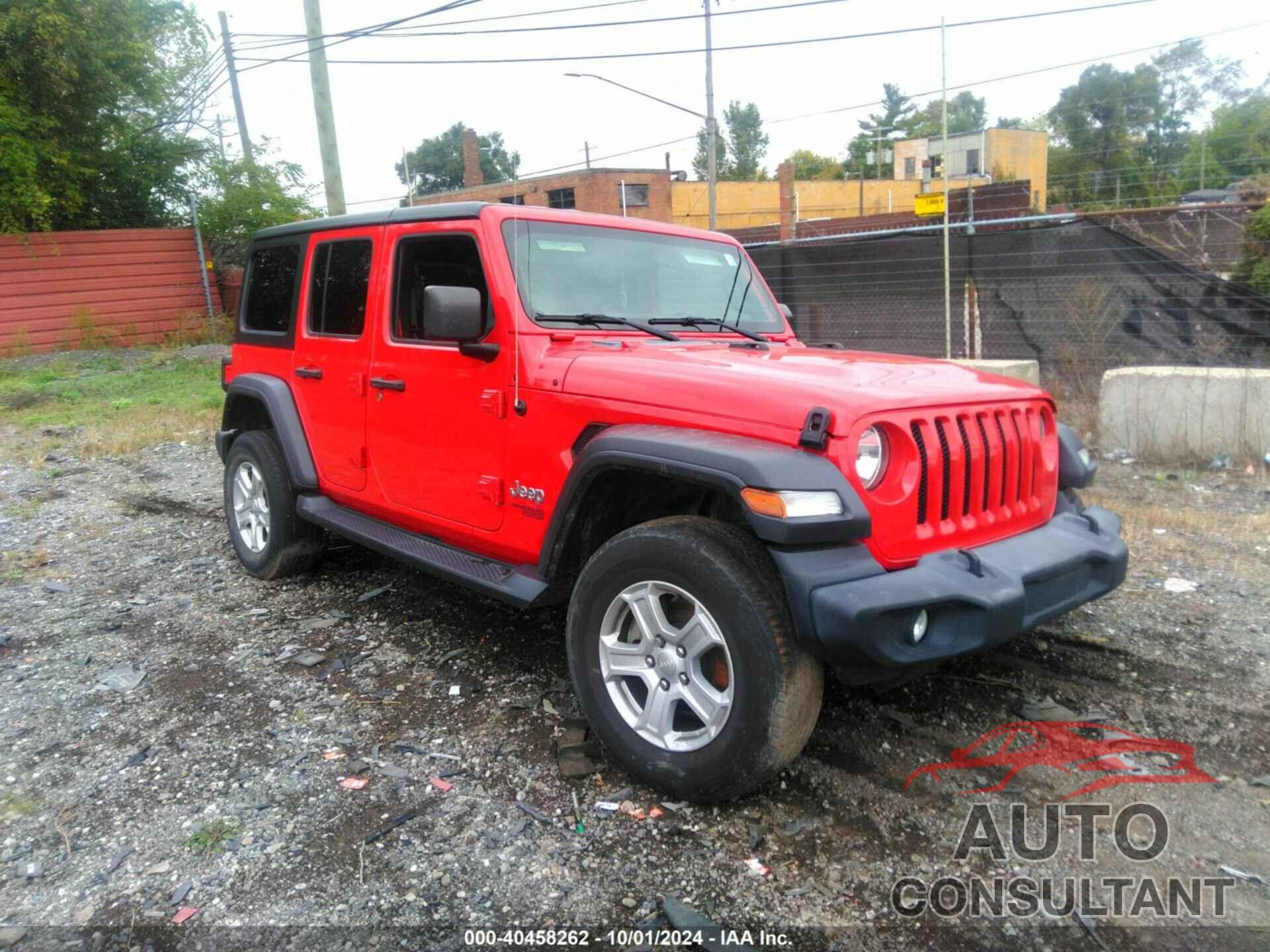 JEEP WRANGLER UNLIMITED 2020 - 1C4HJXDG8LW222111