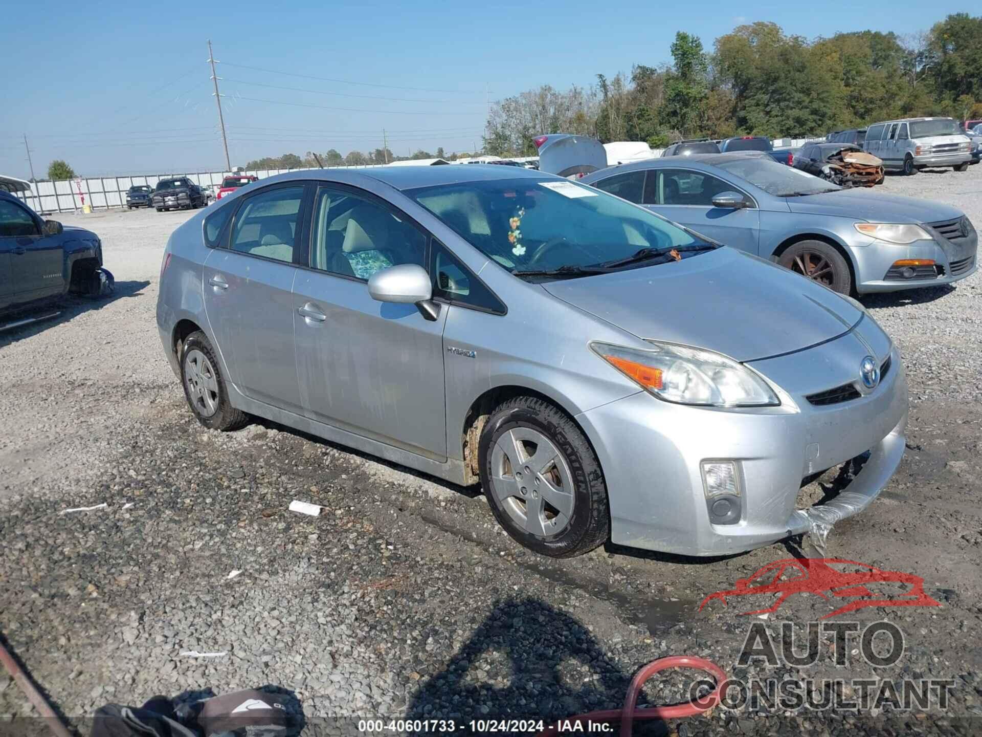 TOYOTA PRIUS 2010 - JTDKN3DU7A0014567