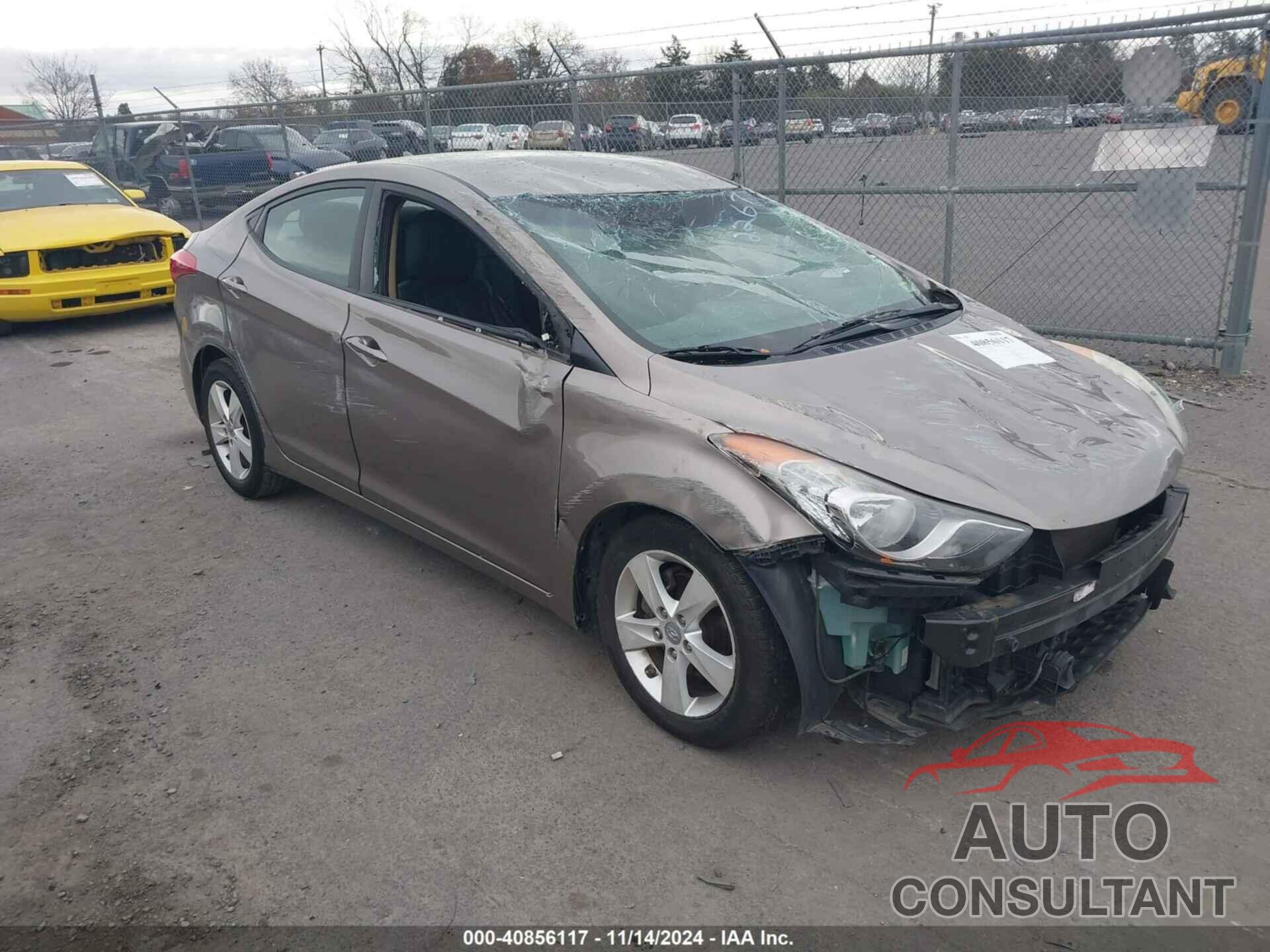 HYUNDAI ELANTRA 2012 - 5NPDH4AE3CH066755