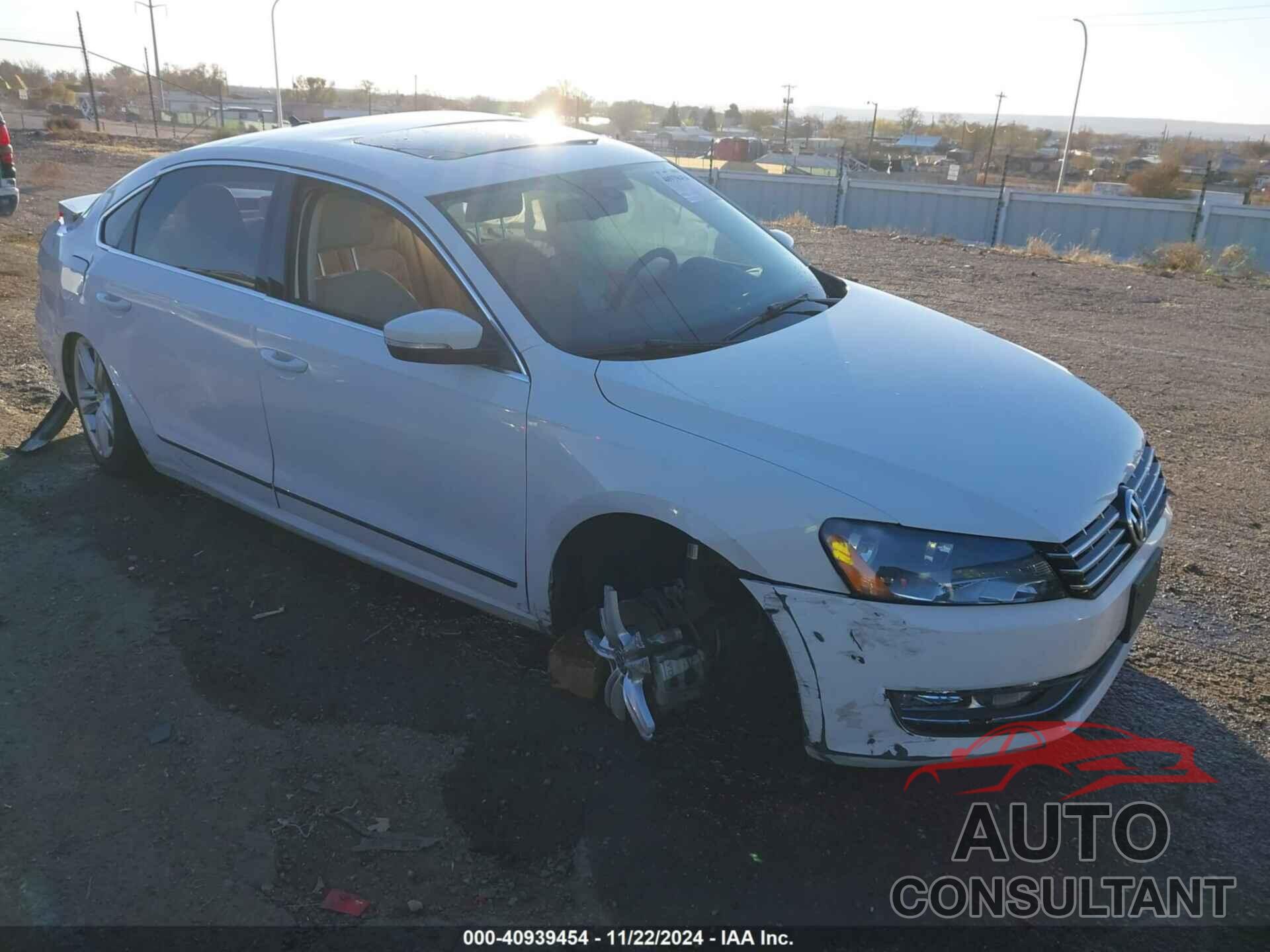 VOLKSWAGEN PASSAT 2014 - 1VWCS7A3XEC082766