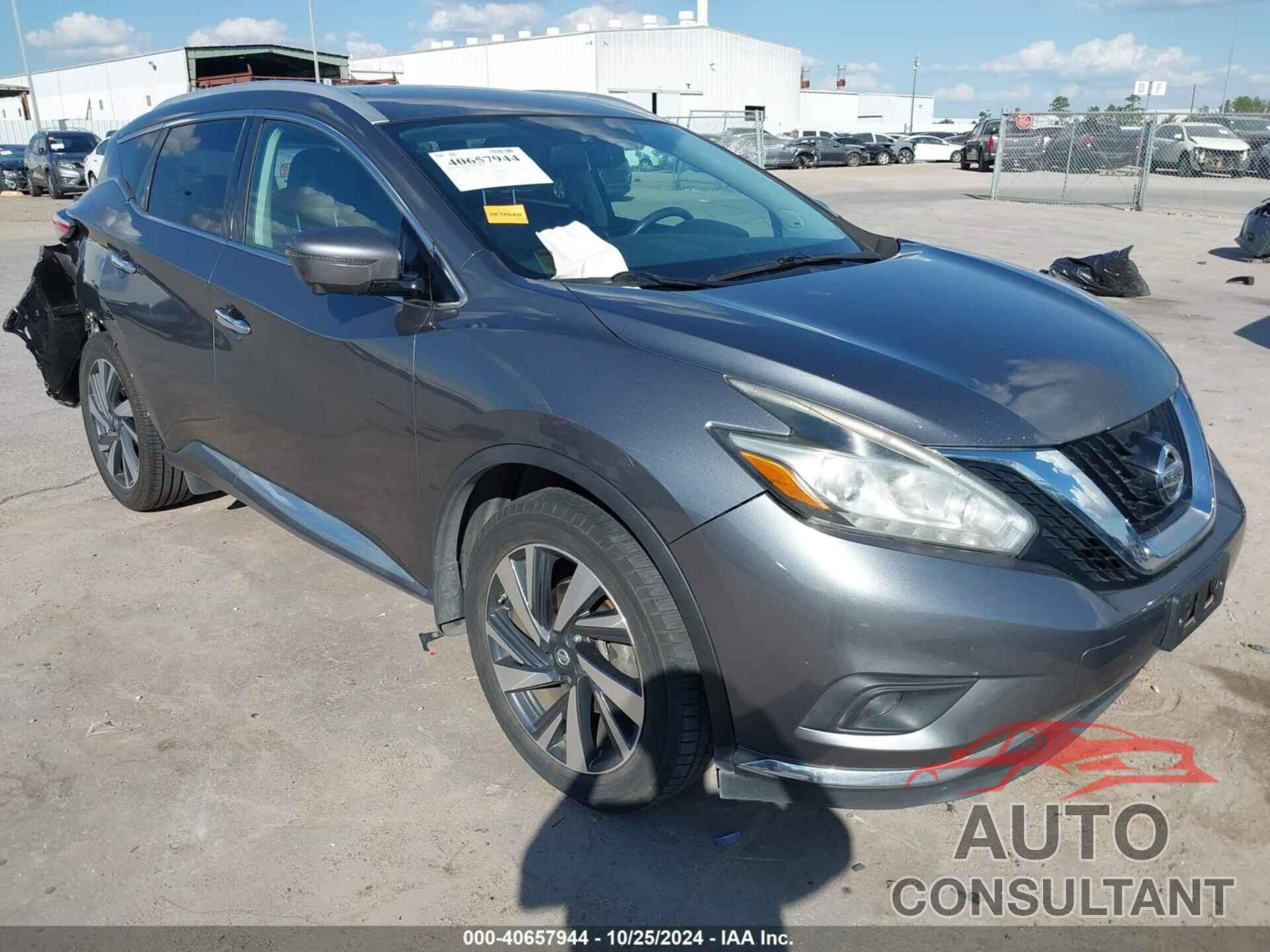 NISSAN MURANO 2016 - 5N1AZ2MGXGN124301