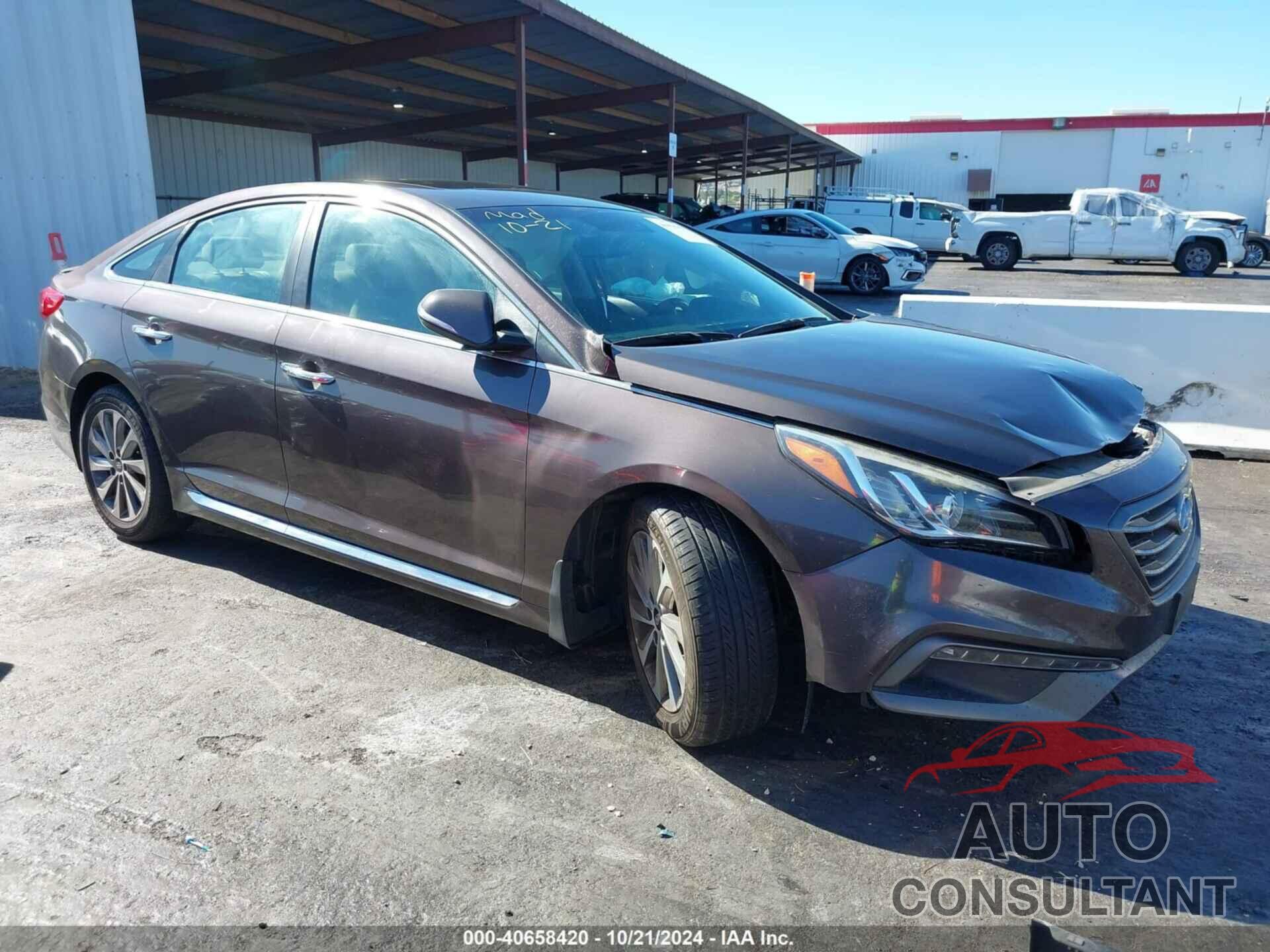 HYUNDAI SONATA 2017 - 5NPE34AF6HH572776