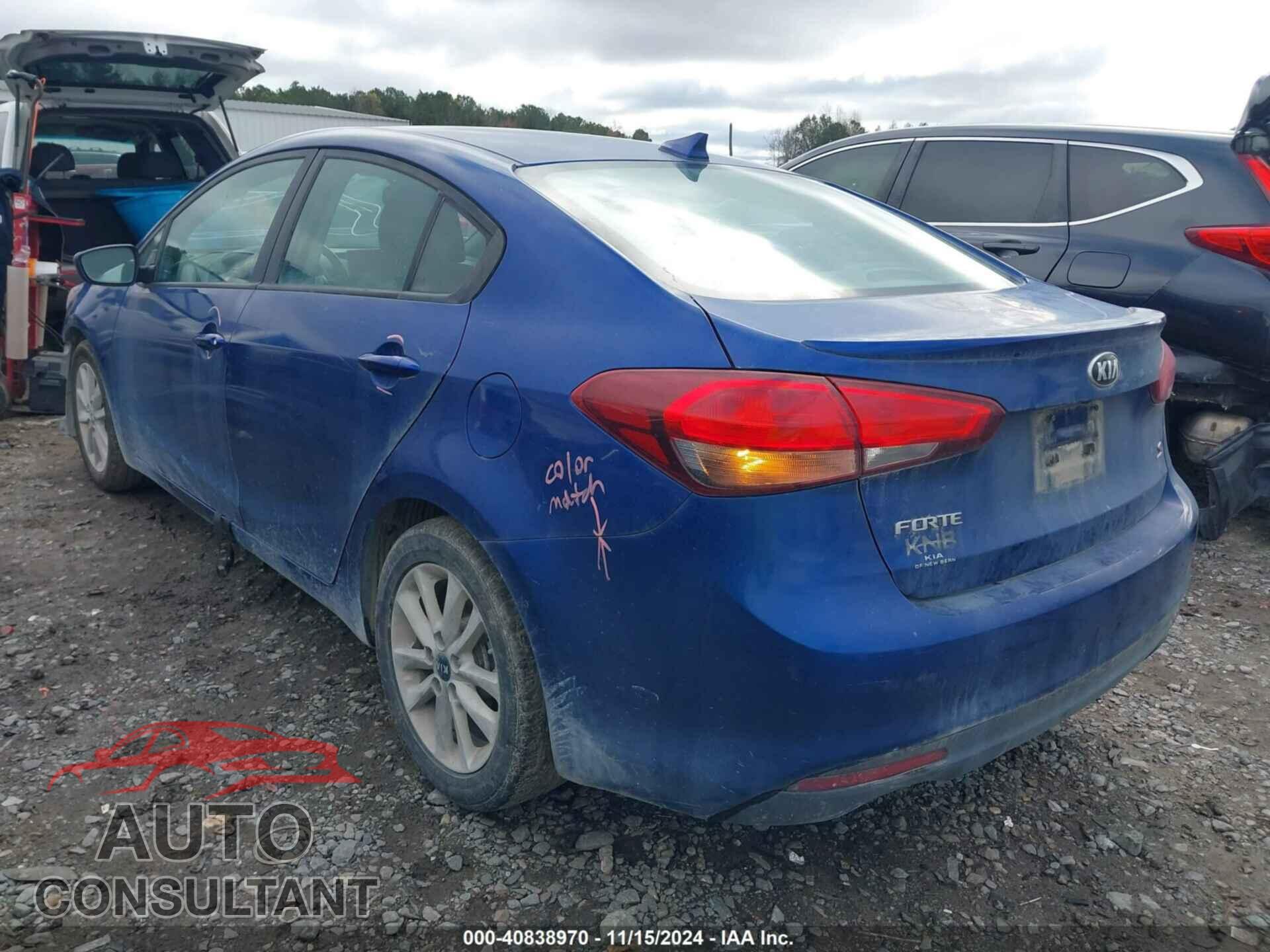 KIA FORTE 2017 - 3KPFL4A76HE102829